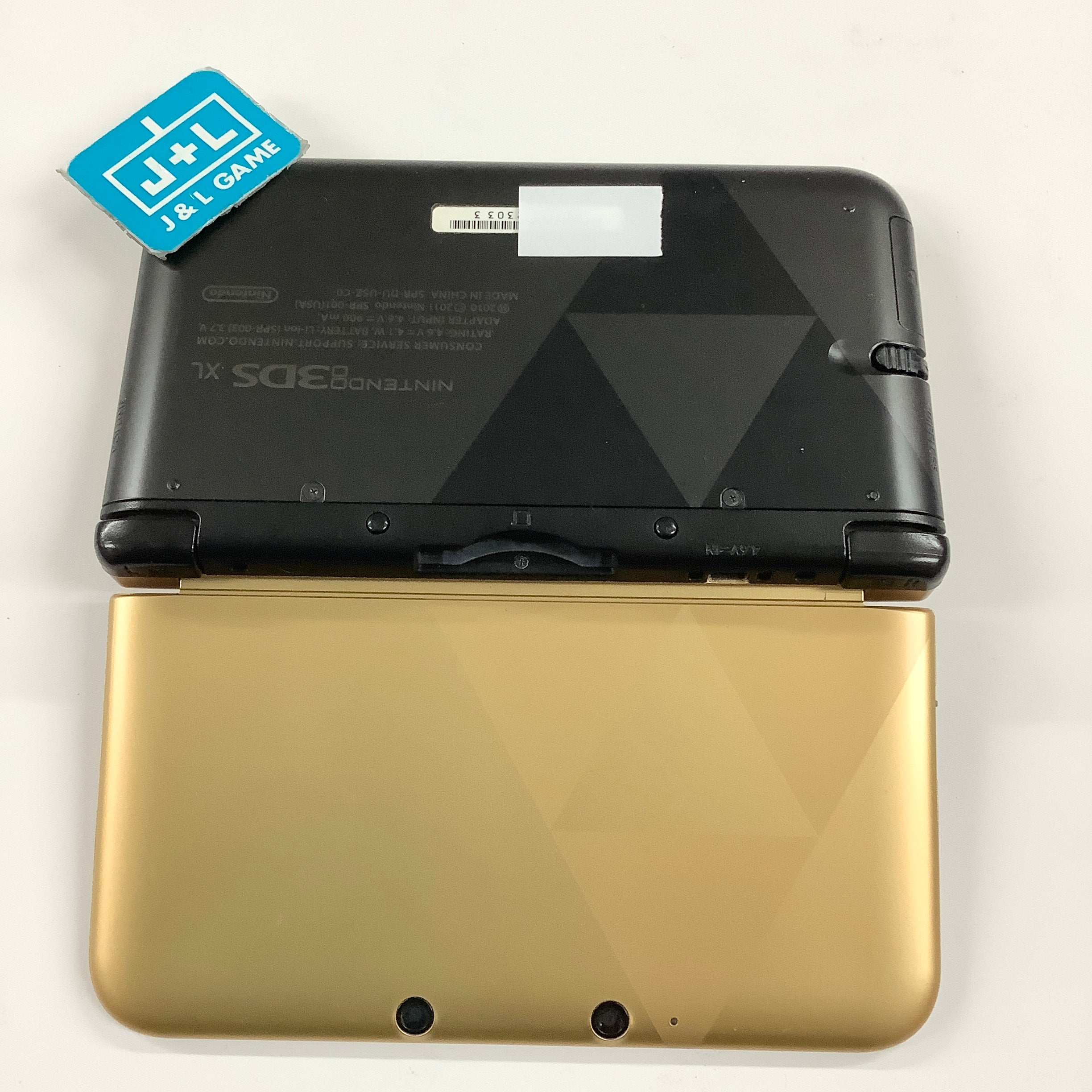 Nintendo 3DS XL Console (The Legend of Zelda: A Link Between Worlds - Gold/Black) - Nintendo 3DS [Pre-Owned] Consoles Nintendo