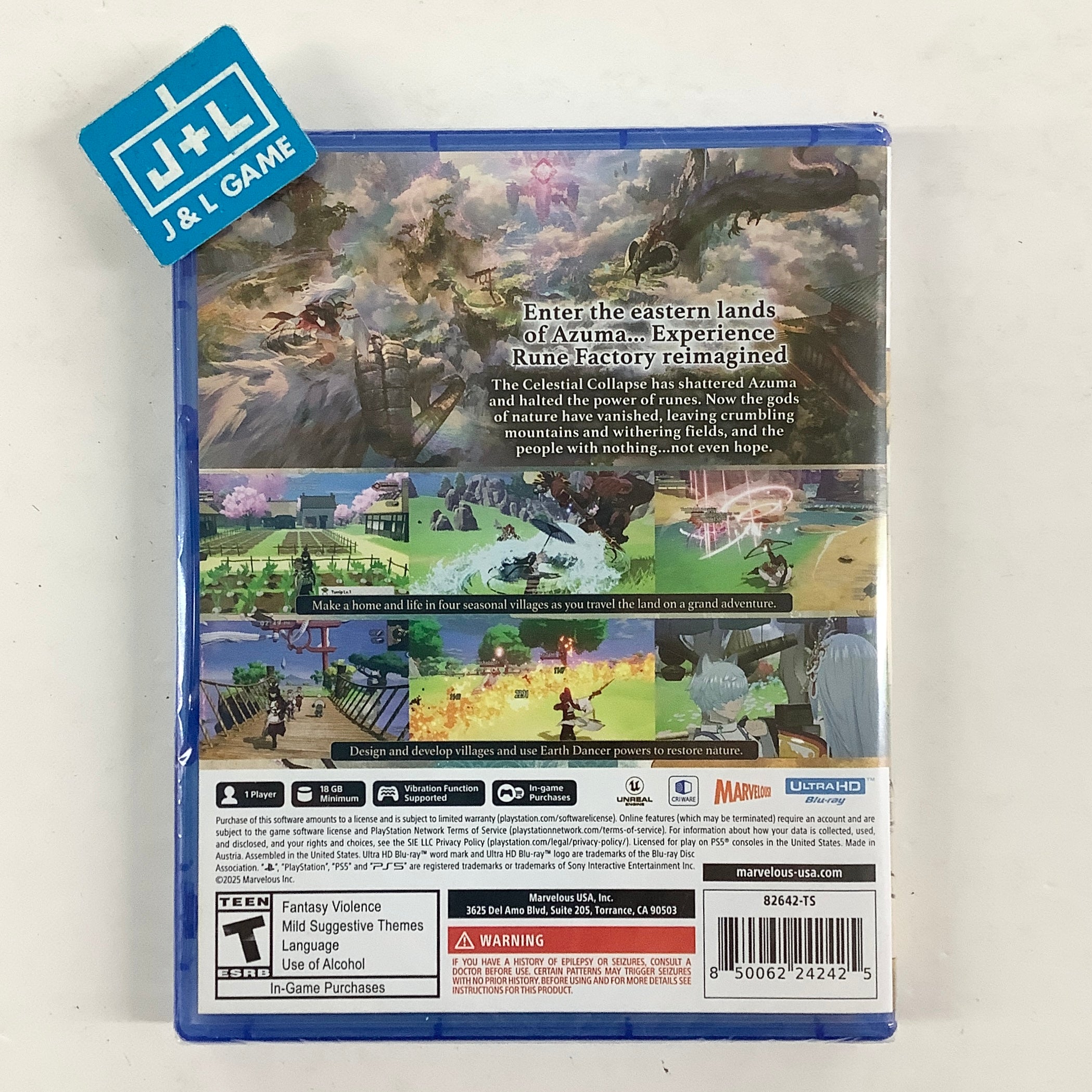 Rune Factory: Guardians of Azuma - (PS5) PlayStation 5 Video Games XSEED Games