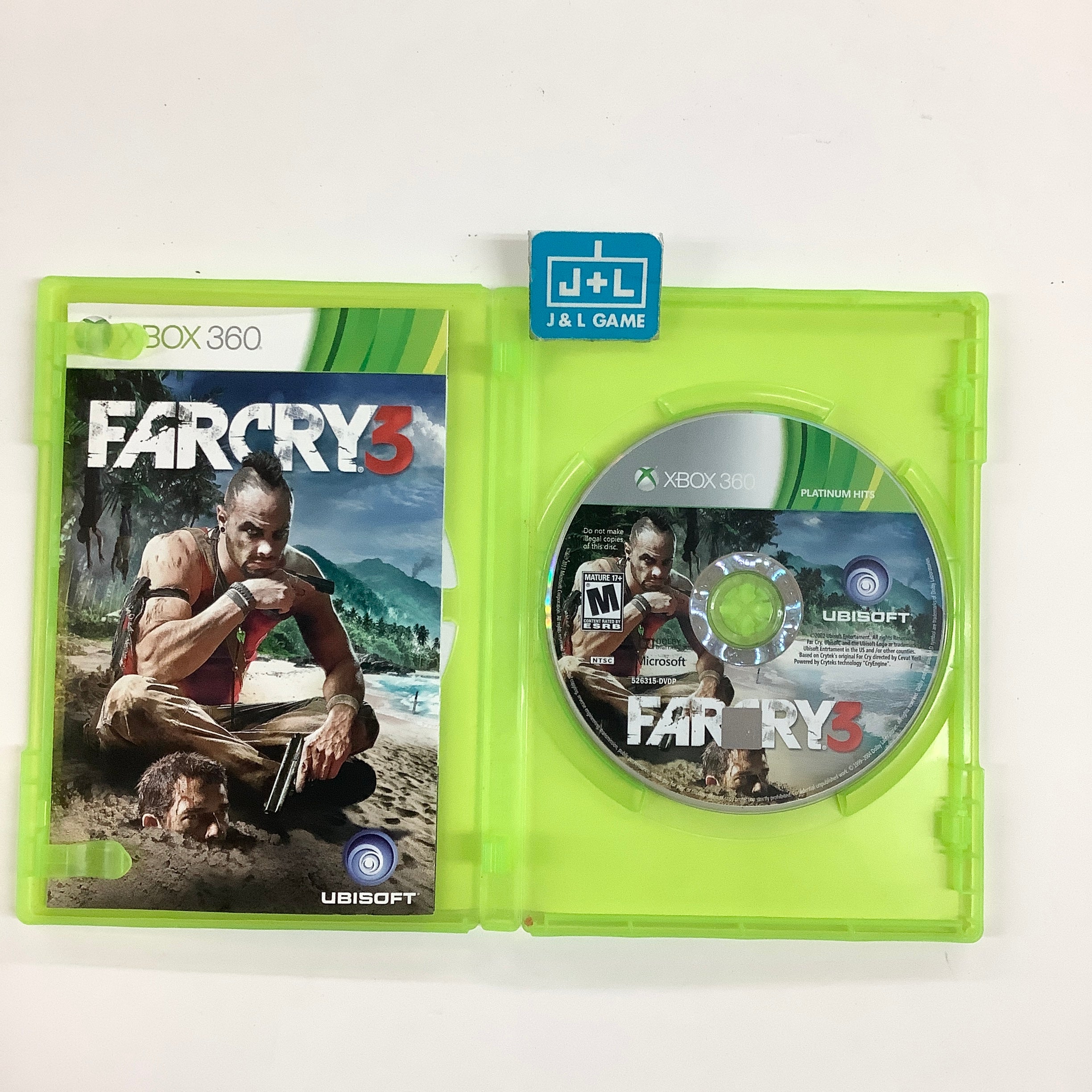 Far Cry 3 (Platinum Hits) - Xbox 360 [Pre-Owned] Video Games Ubisoft