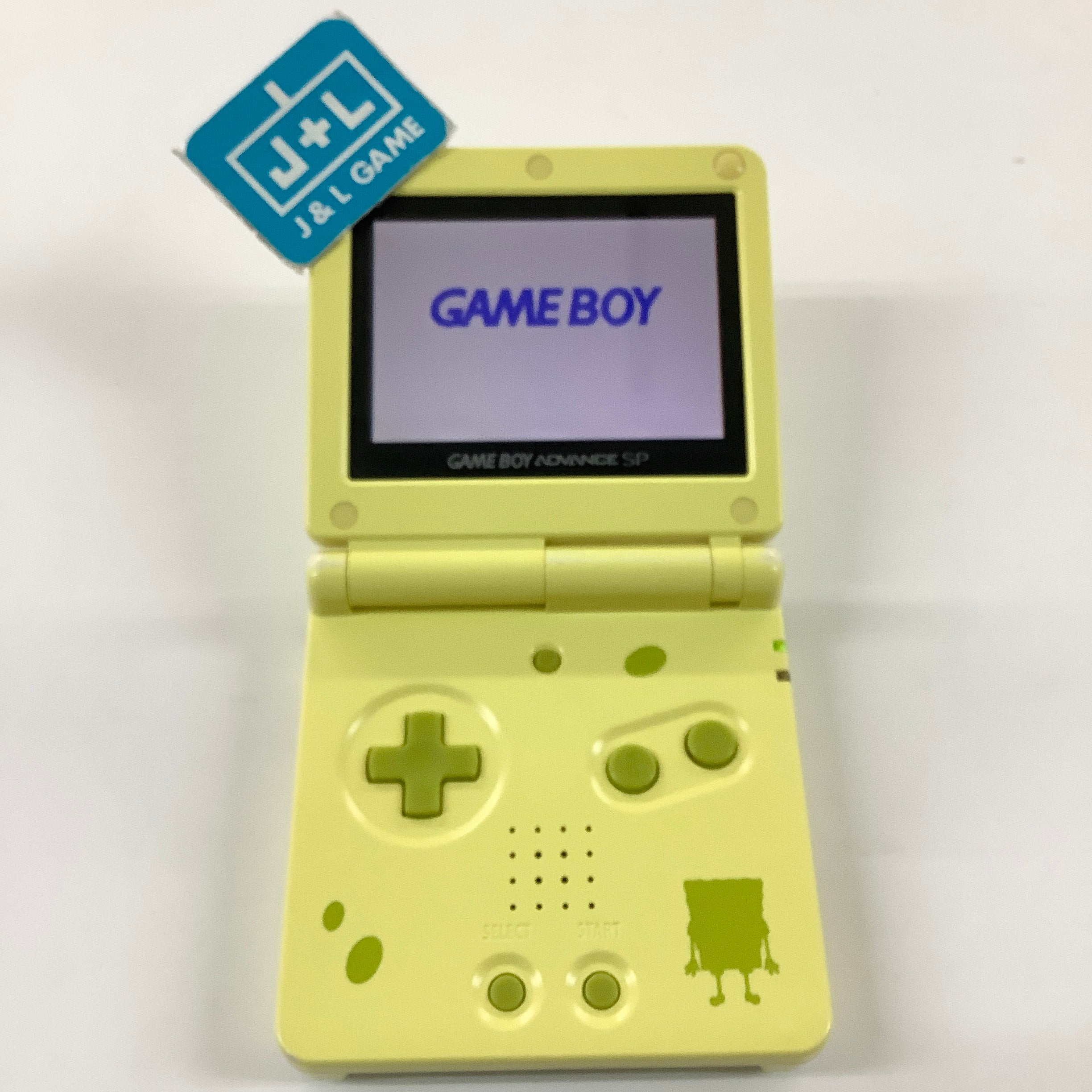 Nintendo Game Boy Advance SP Console AGS - 101 (SpongeBob SquarePants) - (GBA) Game Boy Advance SP [Pre-Owned]