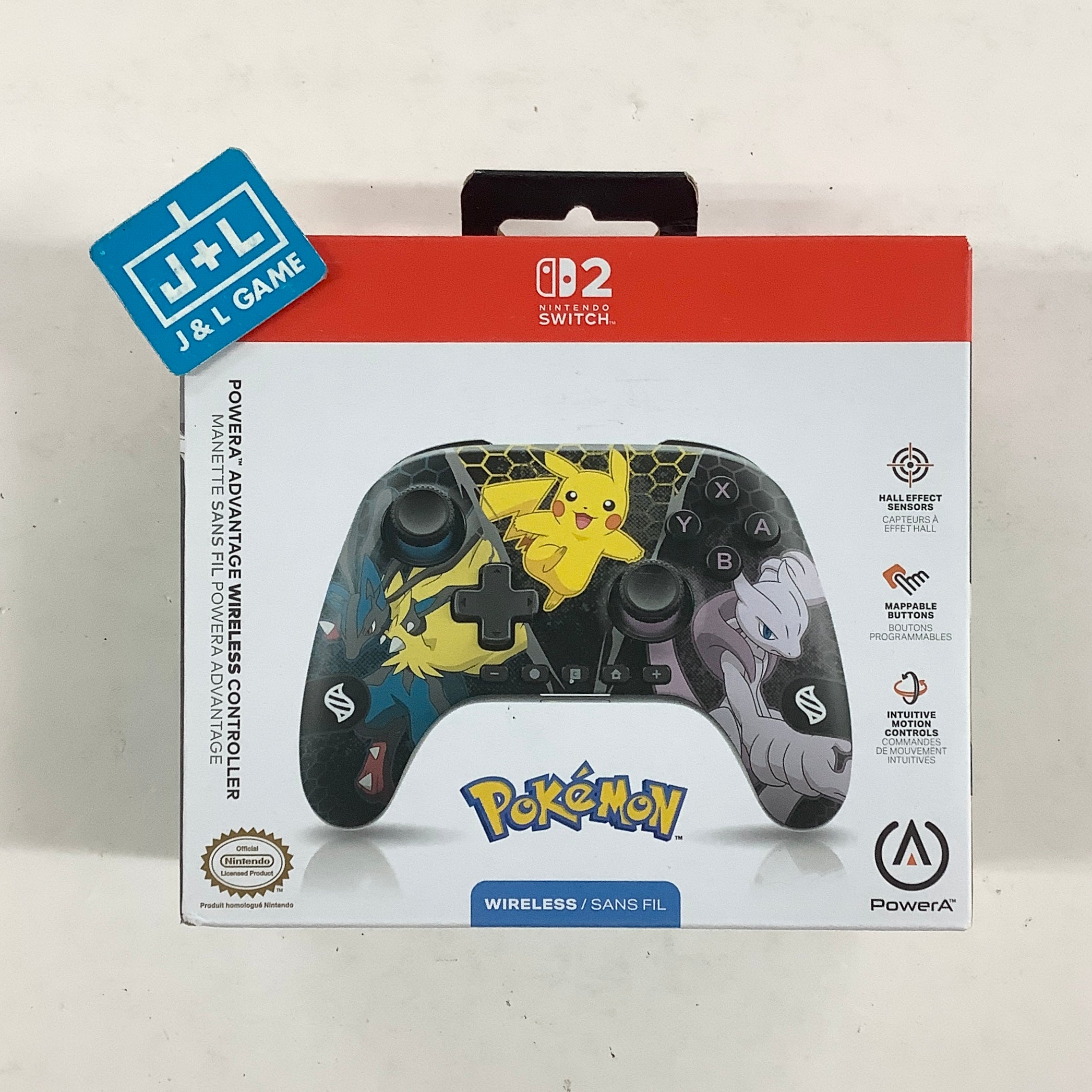 PowerA Advantage Wireless Controller (Pokémon: Mega Evolutions) - (NS2) Nintendo Switch 2 ACCESSORIES PowerA
