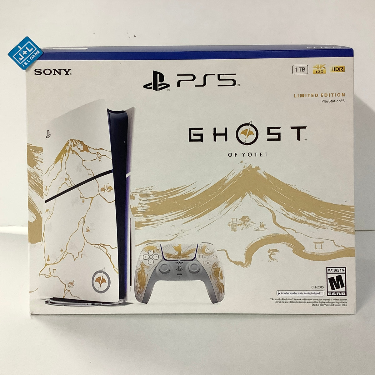 SONY PlayStation 5 Console Slim Disc Edition 1 TB (Ghost of Yotei) (Model CFI-2015) - (PS5) PlayStation 5 Video Games PlayStation