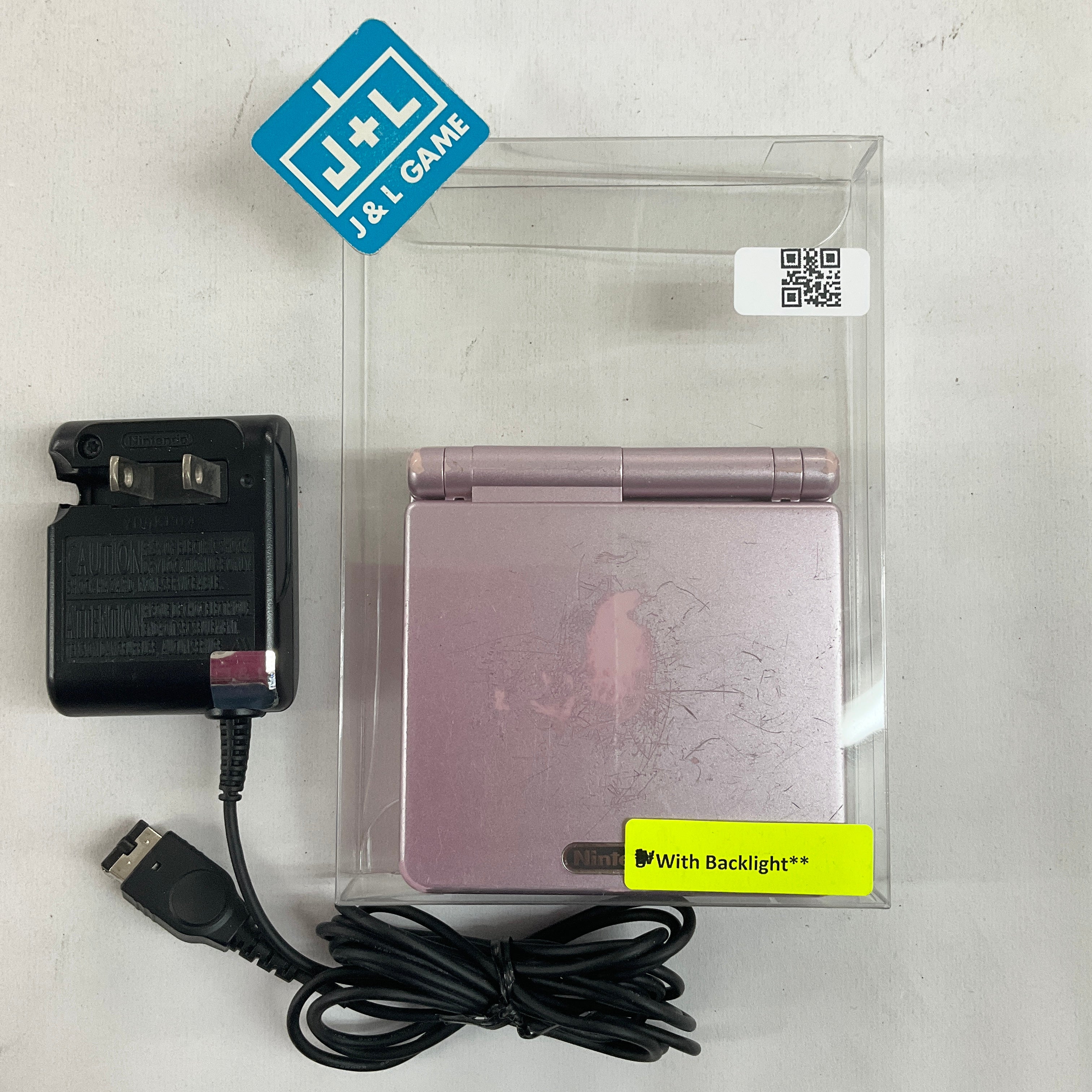 Nintendo Game Boy Advance SP Console AGS - 101 (Pearl Pink) - (GBA) Game Boy Advance SP [Pre-Owned] CONSOLE Nintendo