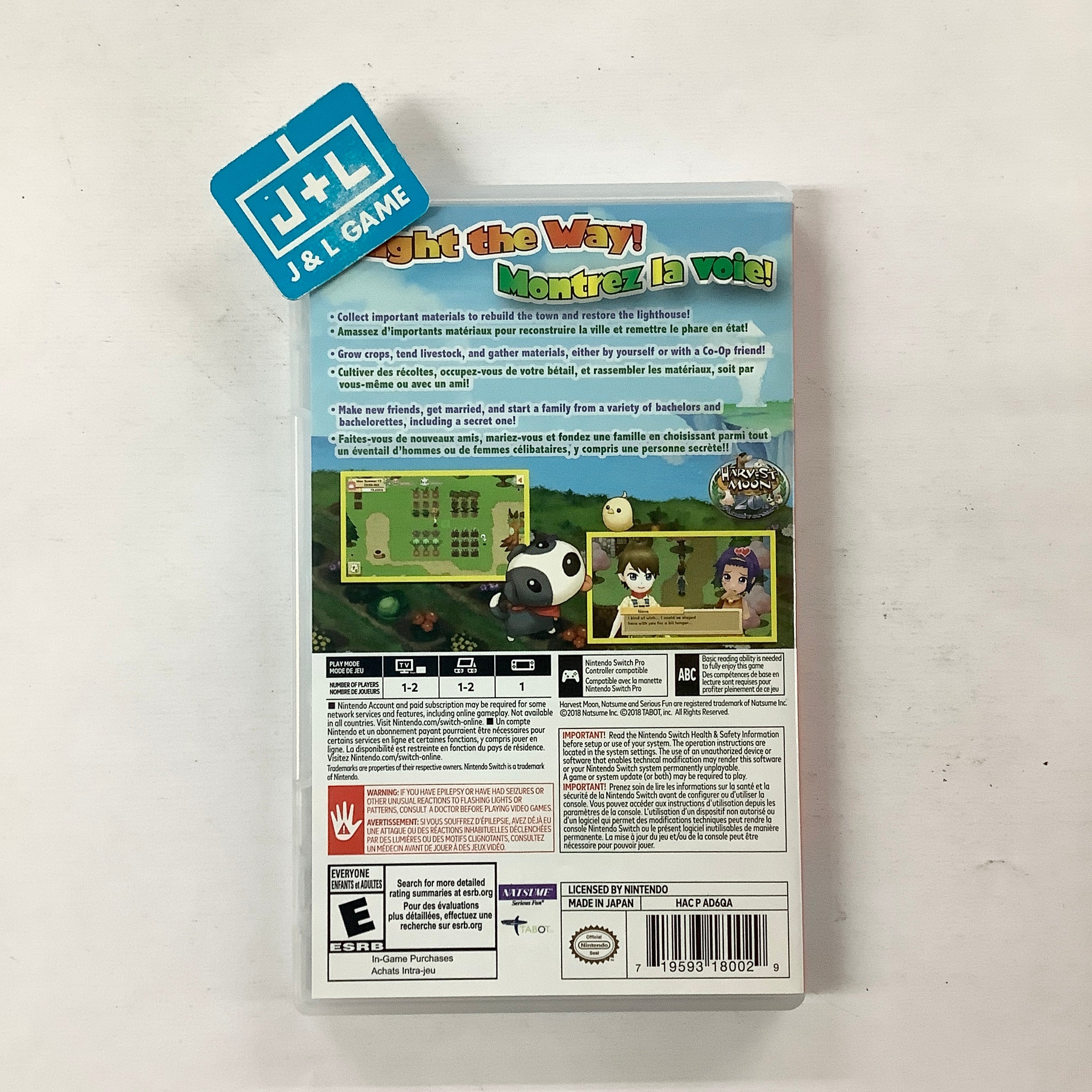 Harvest Moon: Light of Hope Special Edition - (NSW) Nintendo Switch [Pre-Owned] Video Games Natsume   