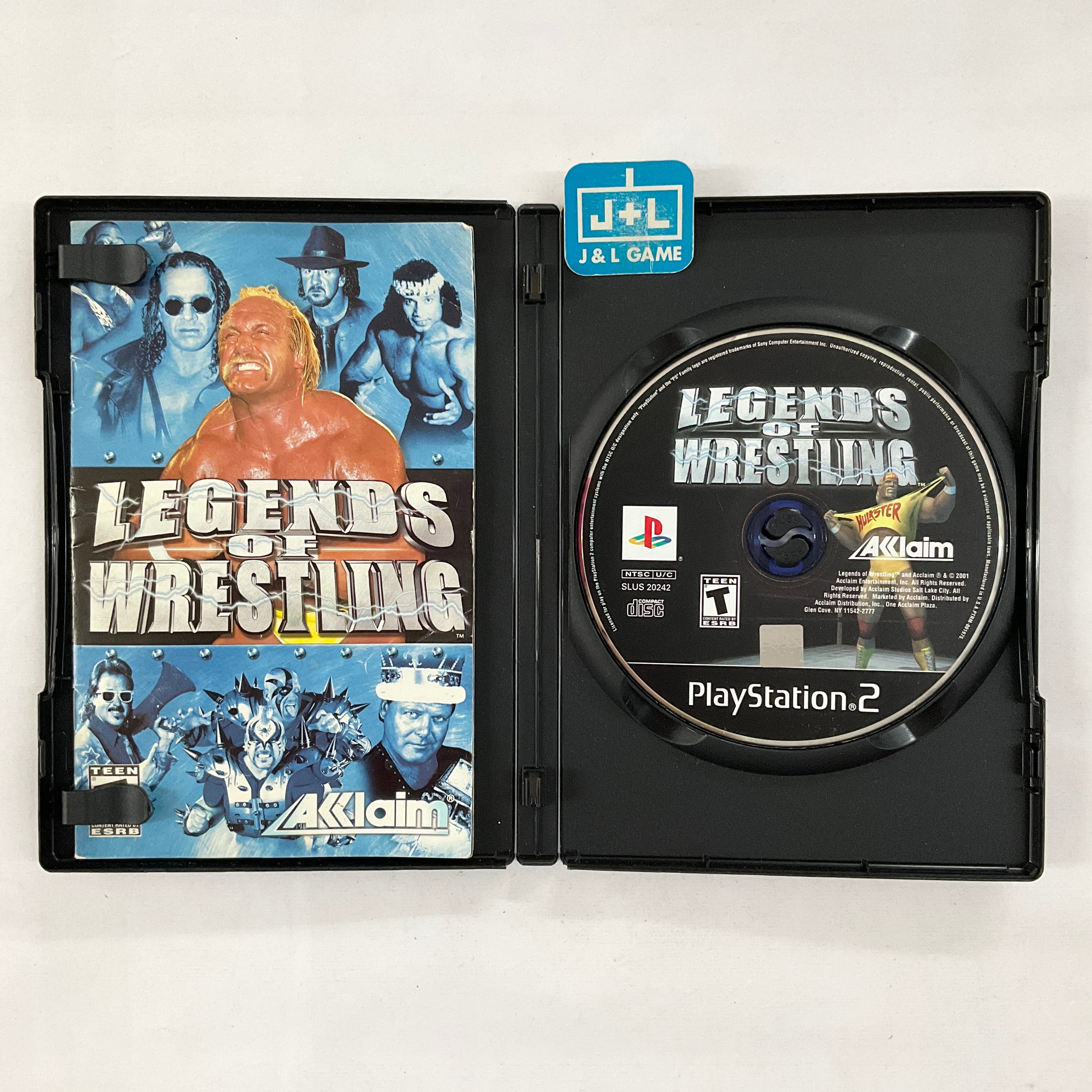 Legends of Wrestling - (PS2) PlayStation 2 [Pre-Owned] Video Games Acclaim   