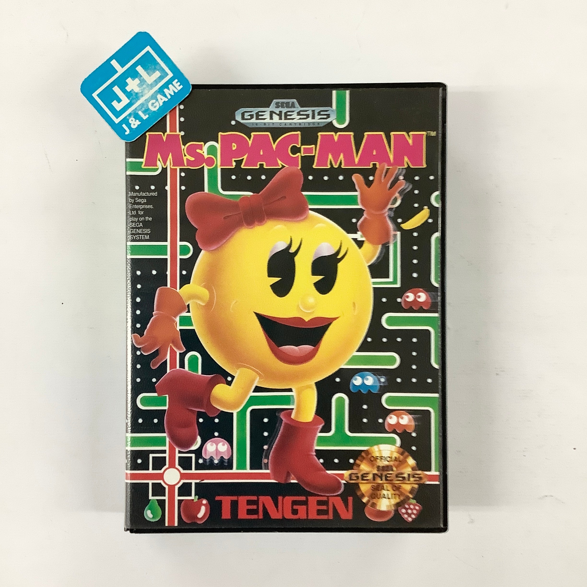 Ms. Pac-Man - (SG) SEGA Genesis [Pre-Owned] Video Games Tengen   