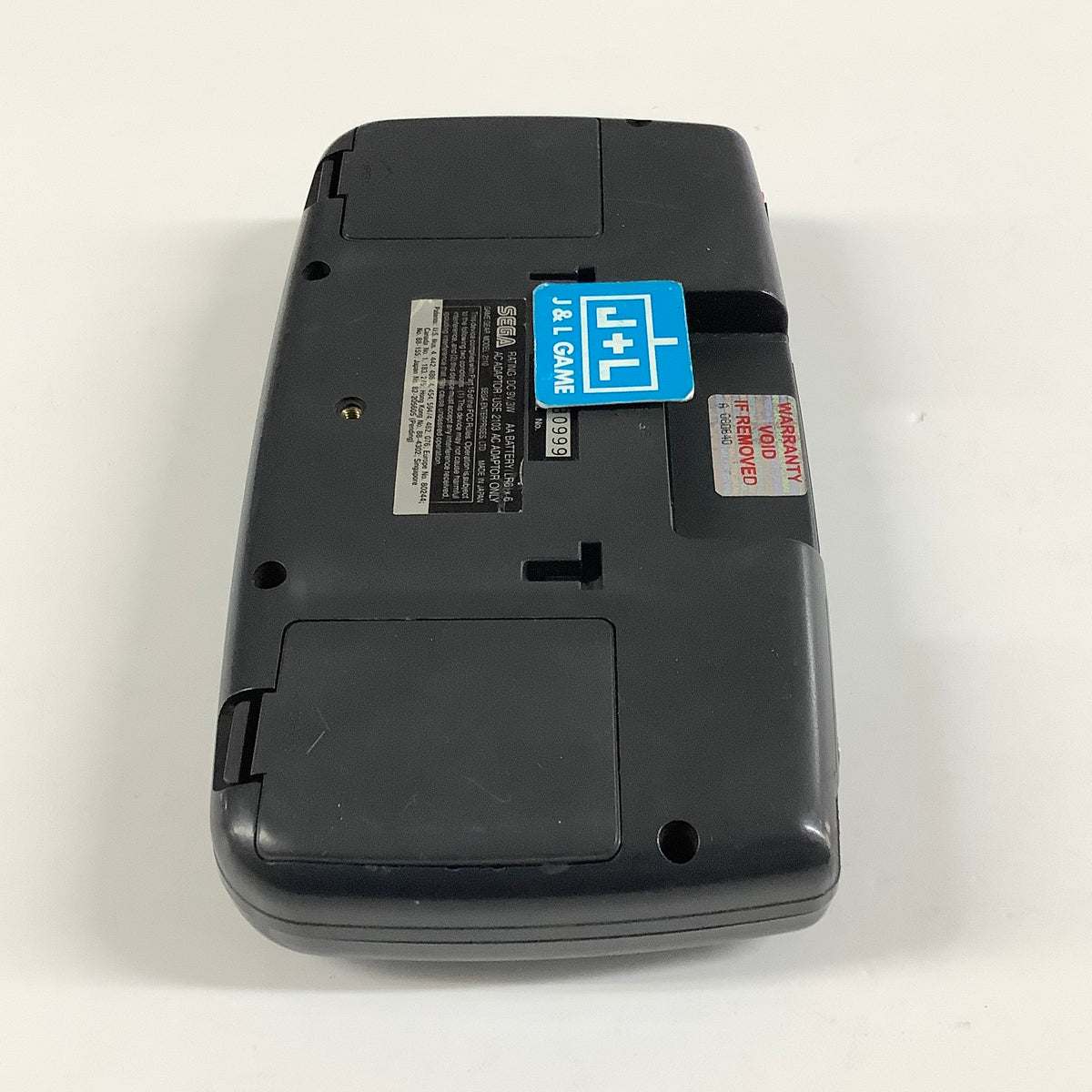 Sega Game Gear Portable Video Game System (Black) - (SGG) SEGA GameGear [Pre-Owned]