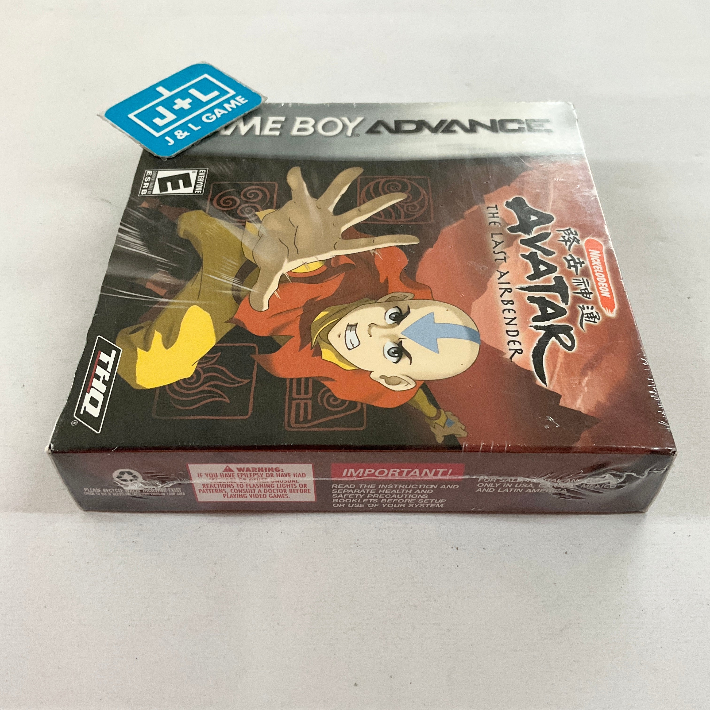 Avatar: The Last Airbender - (GBA) Game Boy Advance Video Games THQ   