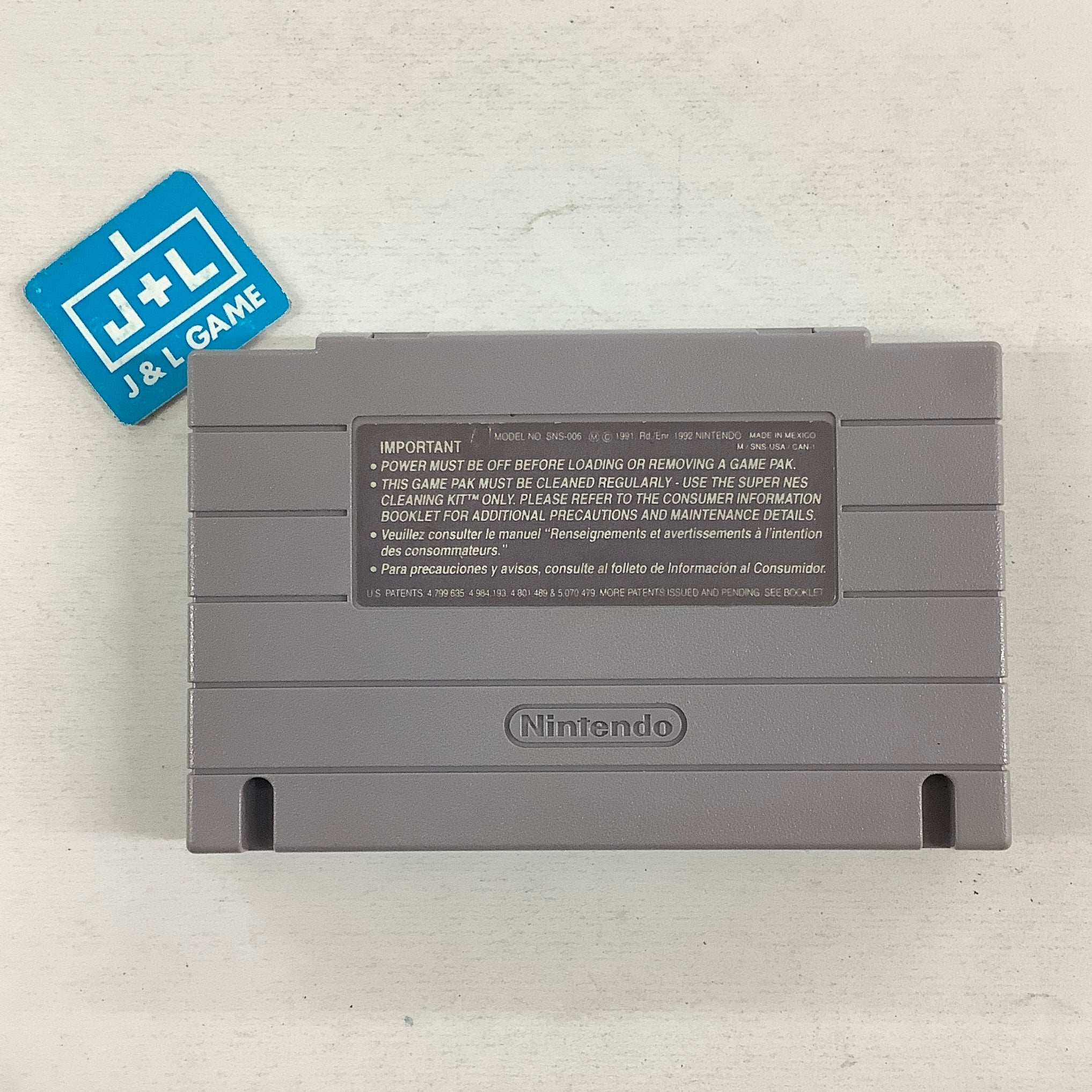 Mighty Morphin Power Rangers: The Fighting Edition - (SNES) Super Nintendo [Pre-Owned] Video Games Bandai America Inc.