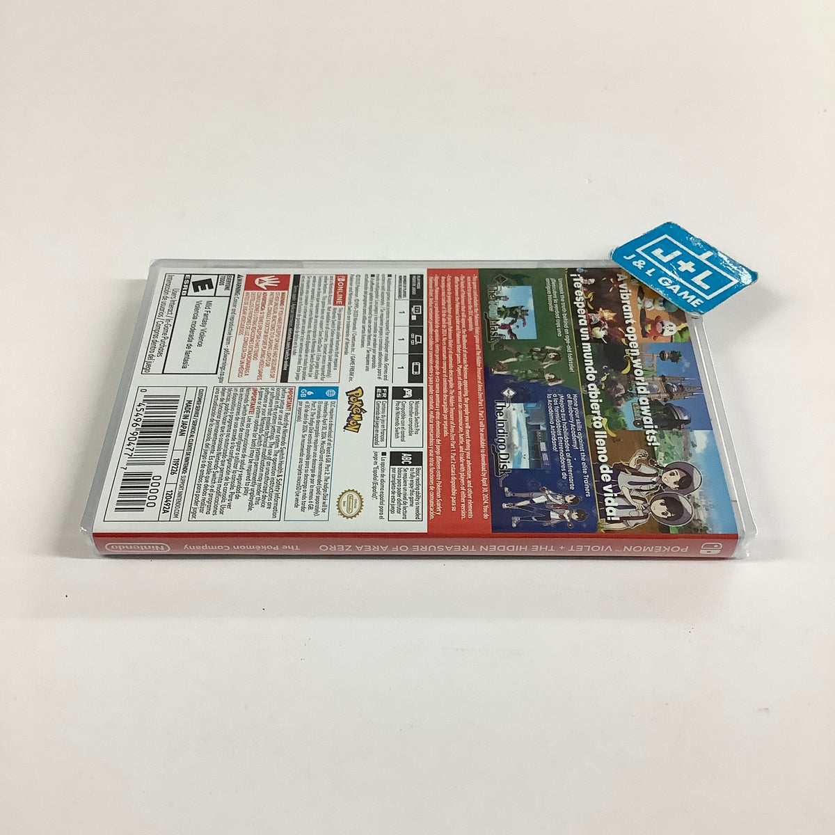 Pokémon Violet + The Hidden Treasure of Area Zero - (NSW) Nintendo Switch Video Games Nintendo