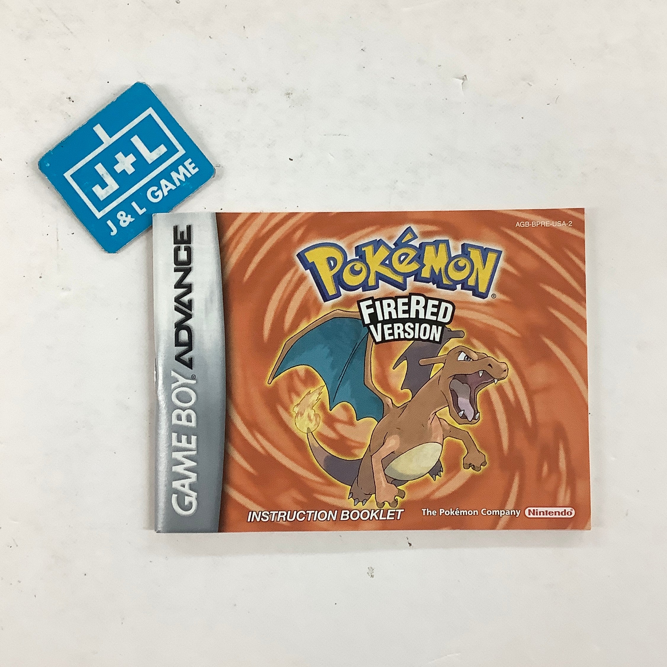 Pokemon FireRed Version (Player's Choice) - (GBA) Game Boy Advance [Pre-Owned] Video Games Nintendo