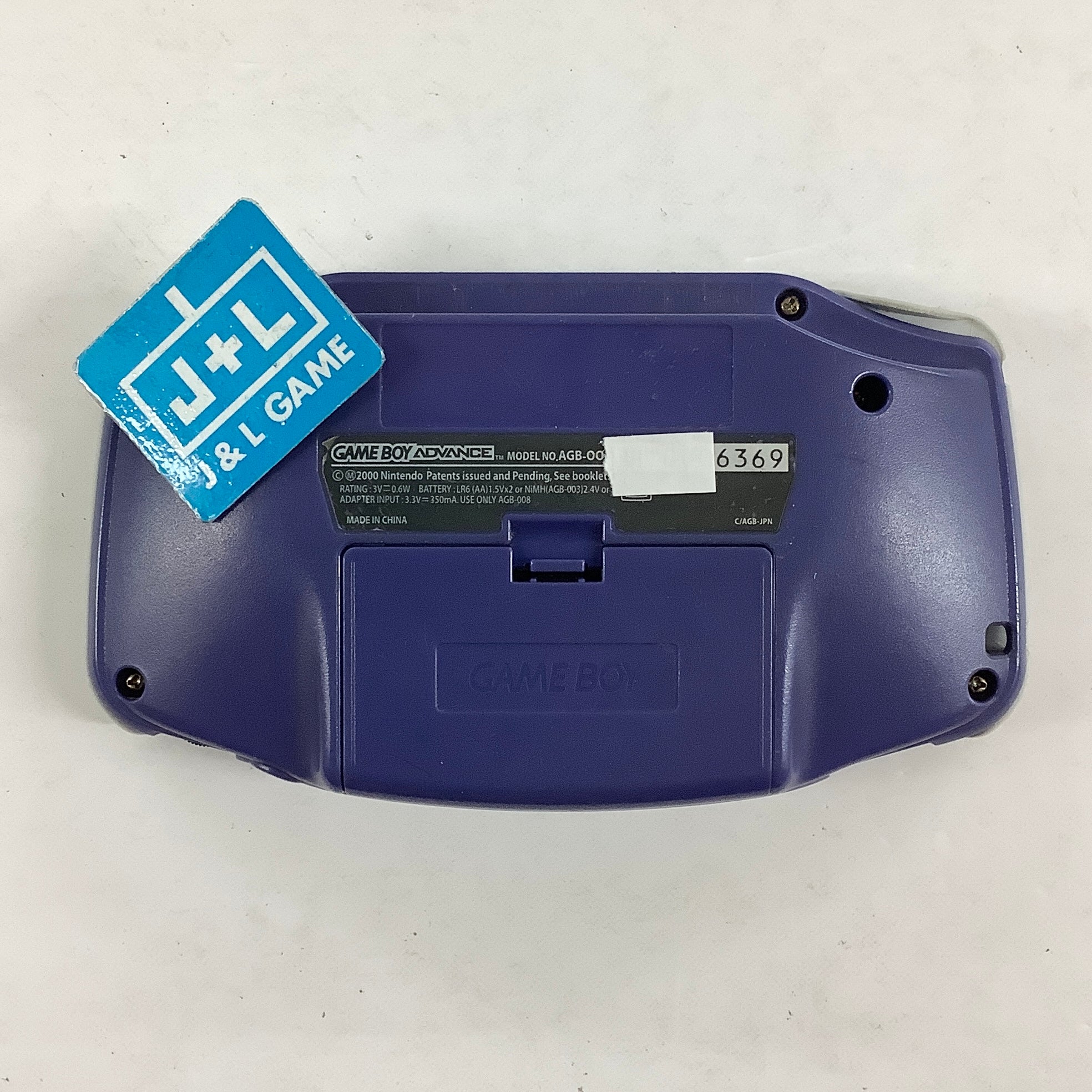 Nintendo Game Boy Advance Console (Indigo) - (GBA) Game Boy Advance [Pre-Owned] Consoles Nintendo