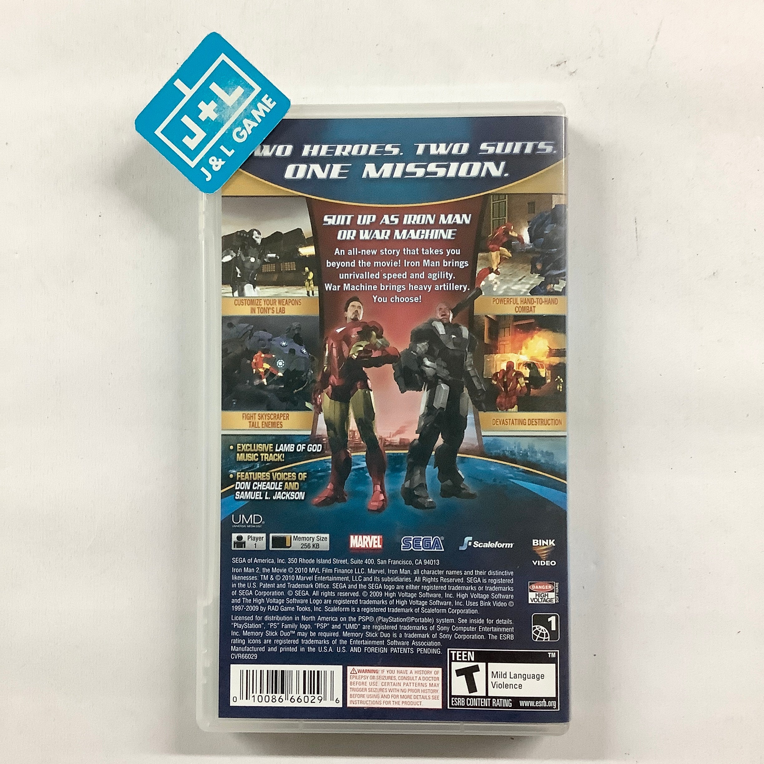 Iron Man 2 - (PSP) Sony PSP [Pre-Owned] Video Games Sega