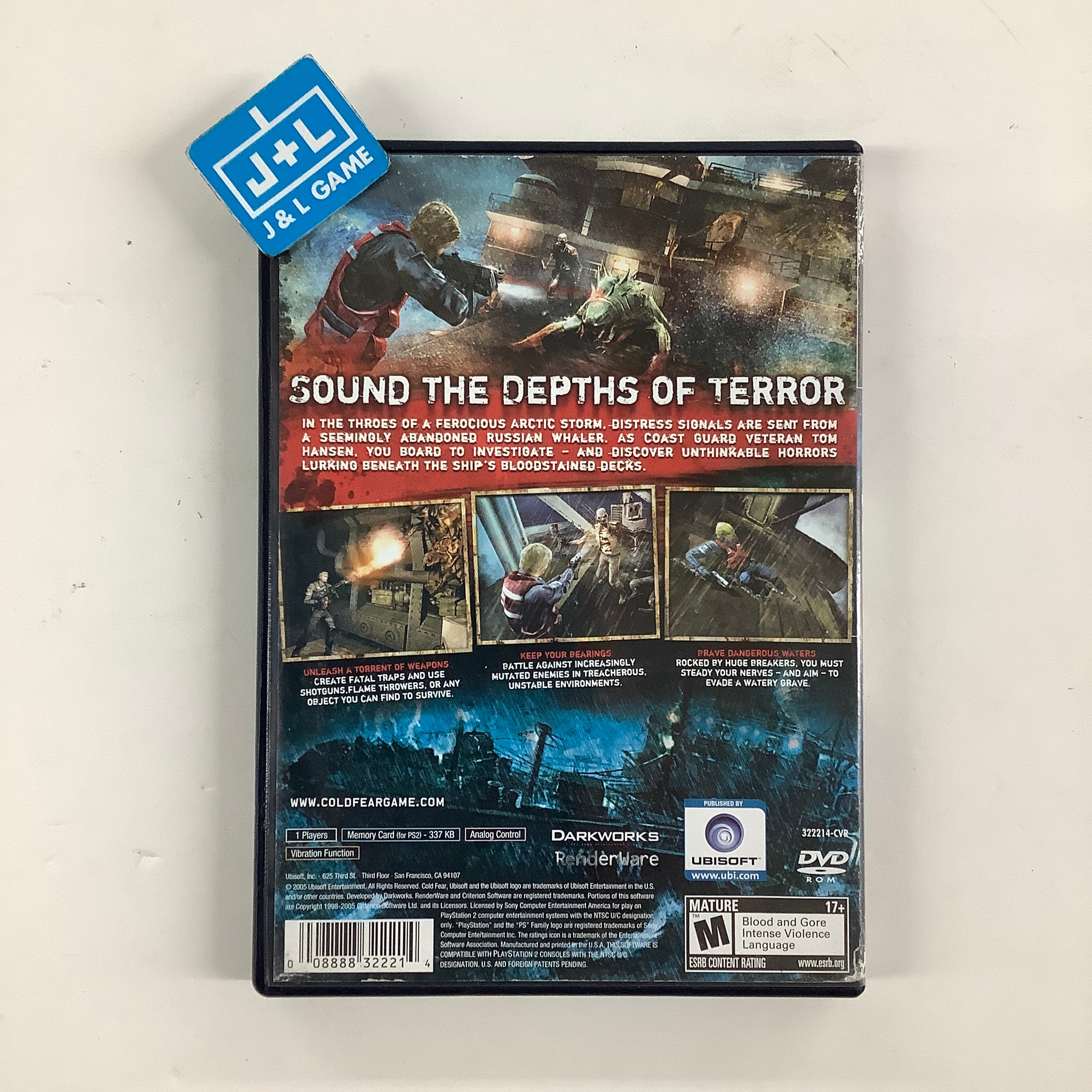 Cold Fear - (PS2) PlayStation 2 [Pre-Owned] Video Games Ubisoft