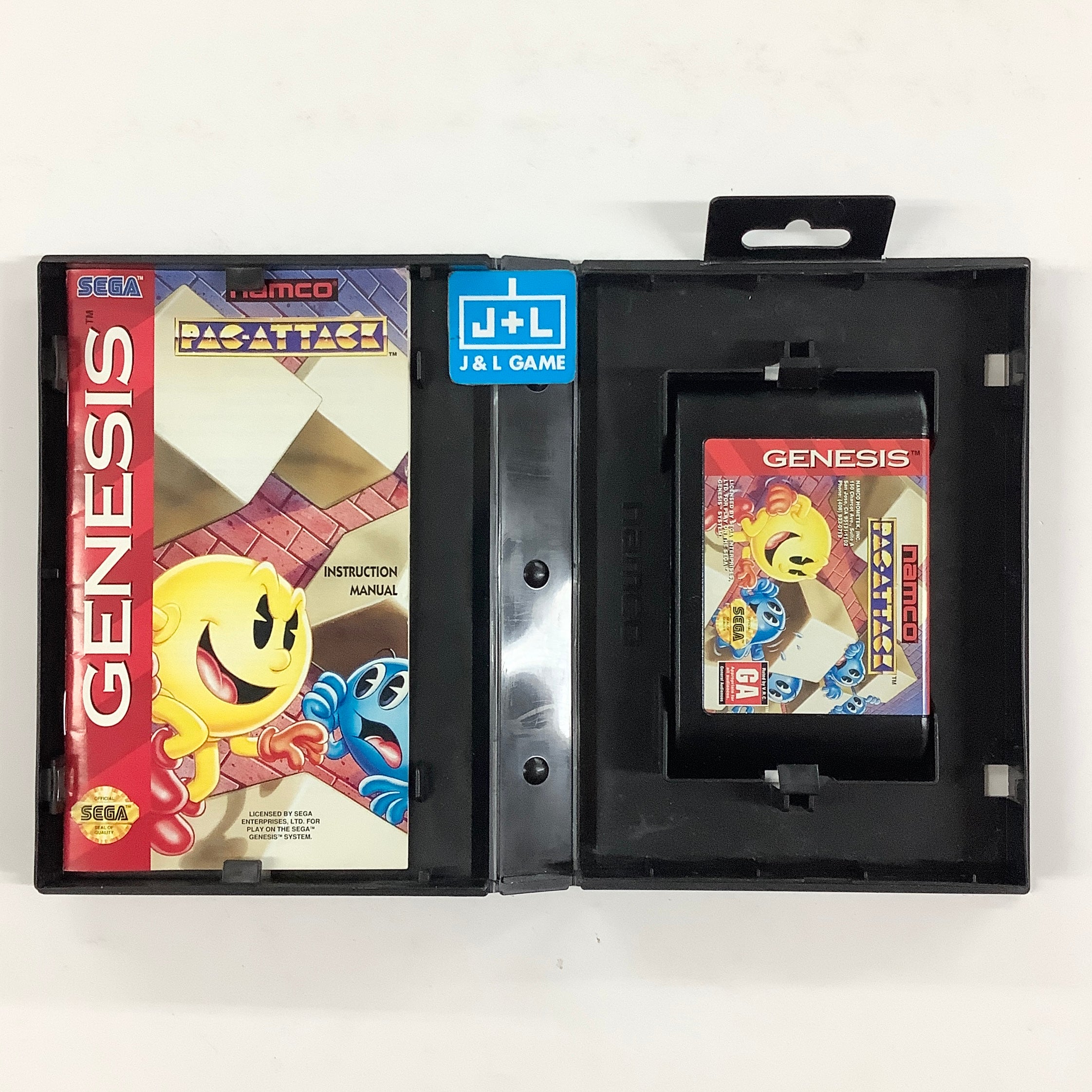 Pac-Attack - (SG) SEGA Genesis [Pre-Owned] Video Games BANDAI