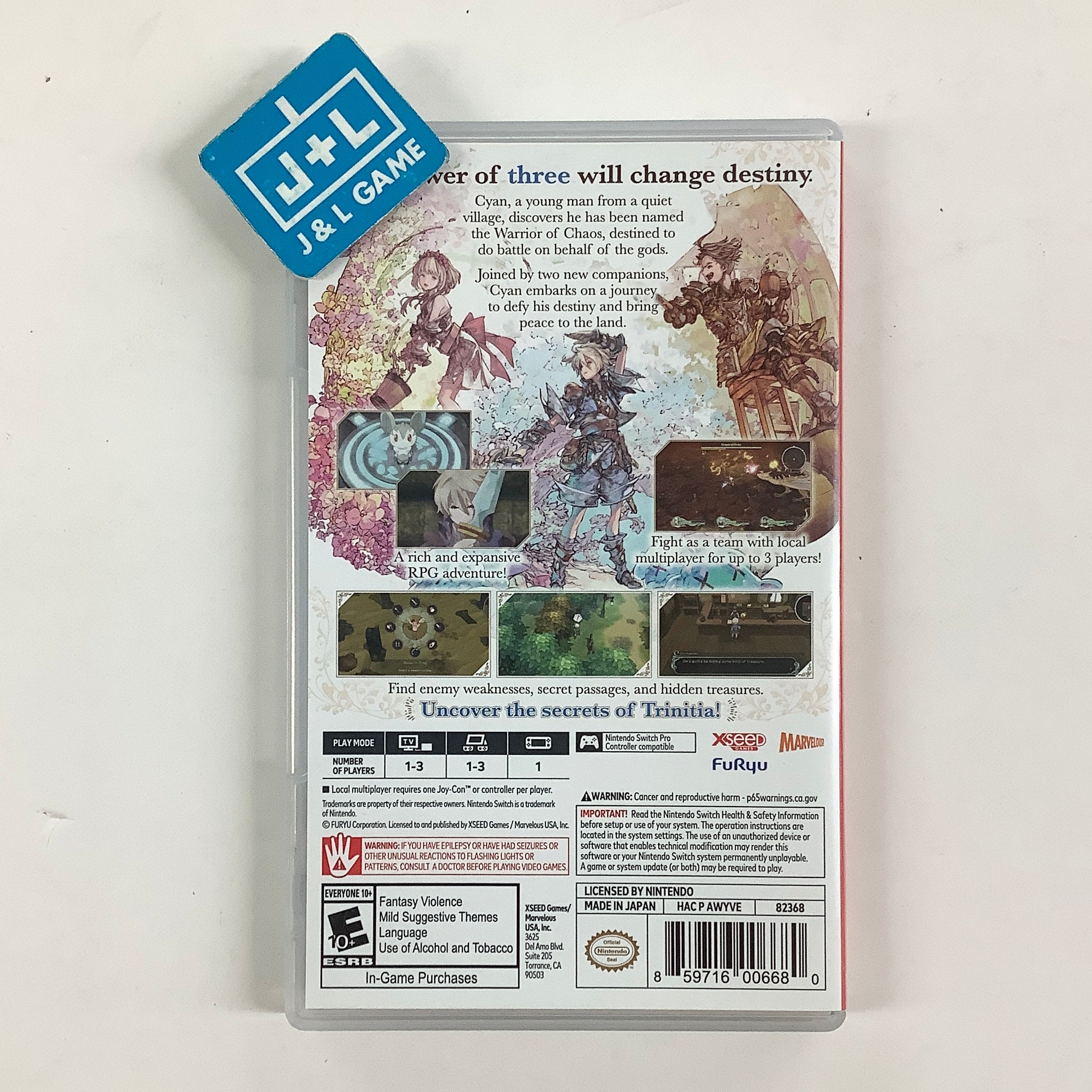 Trinity Trigger (Day 1 Edition) - (NSW) Nintendo Switch [Pre-Owned] Video Games XSEED Games