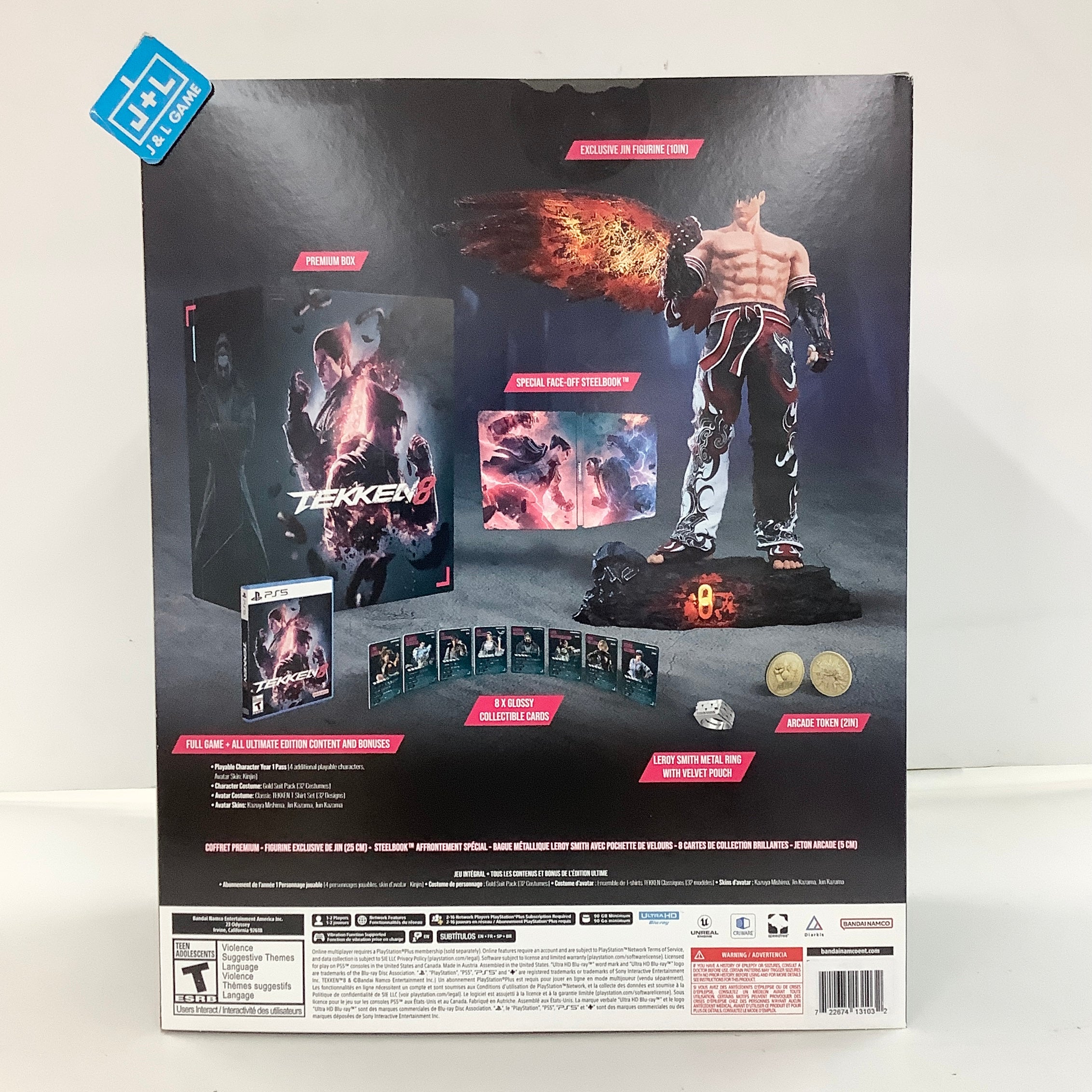 Tekken 8 (Premium Collector's Edition) - (PS5) PlayStation 5 Video Games BANDAI NAMCO Entertainment