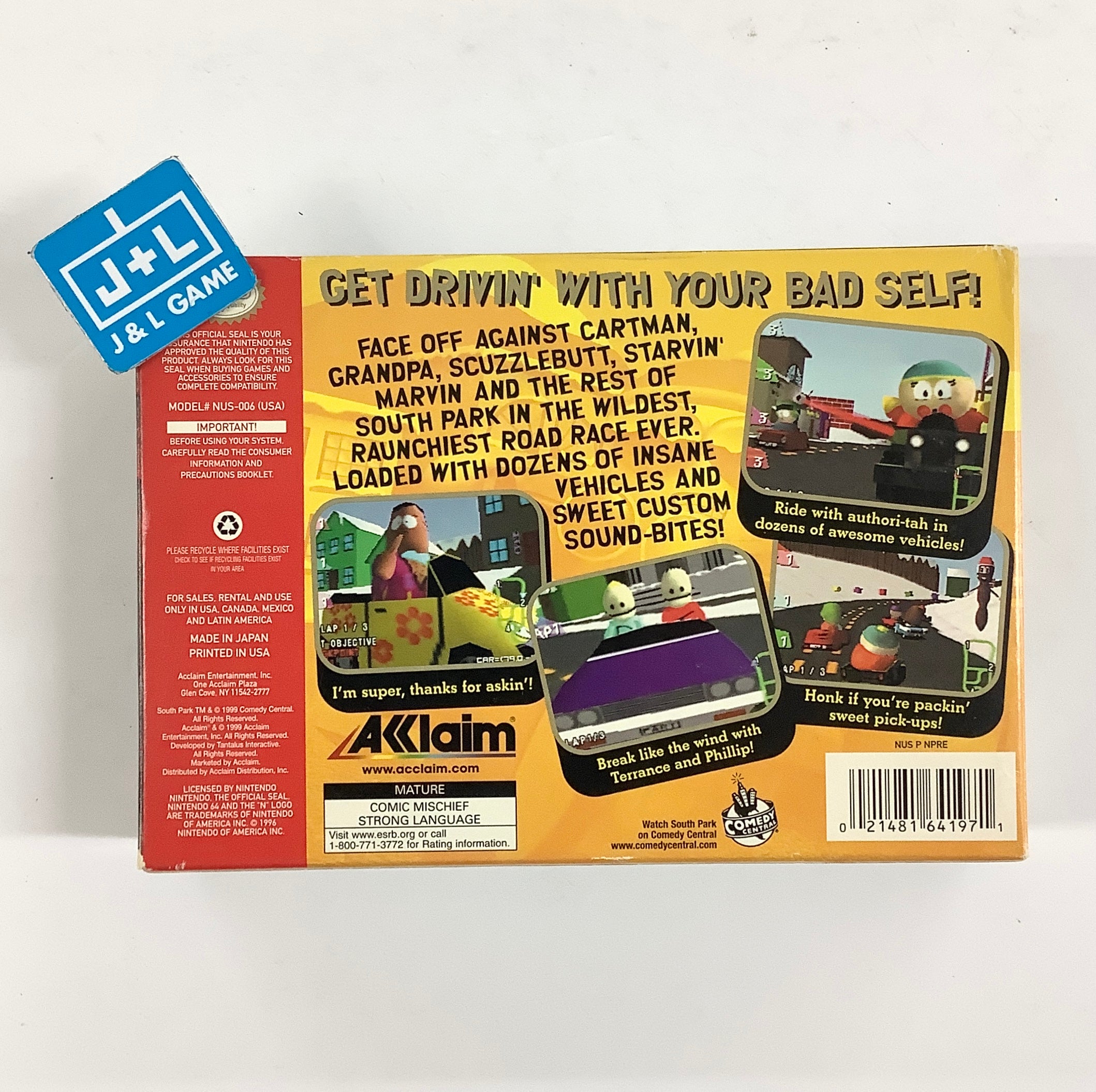 South Park Rally - (N64) Nintendo 64 [Pre-Owned] Video Games Acclaim