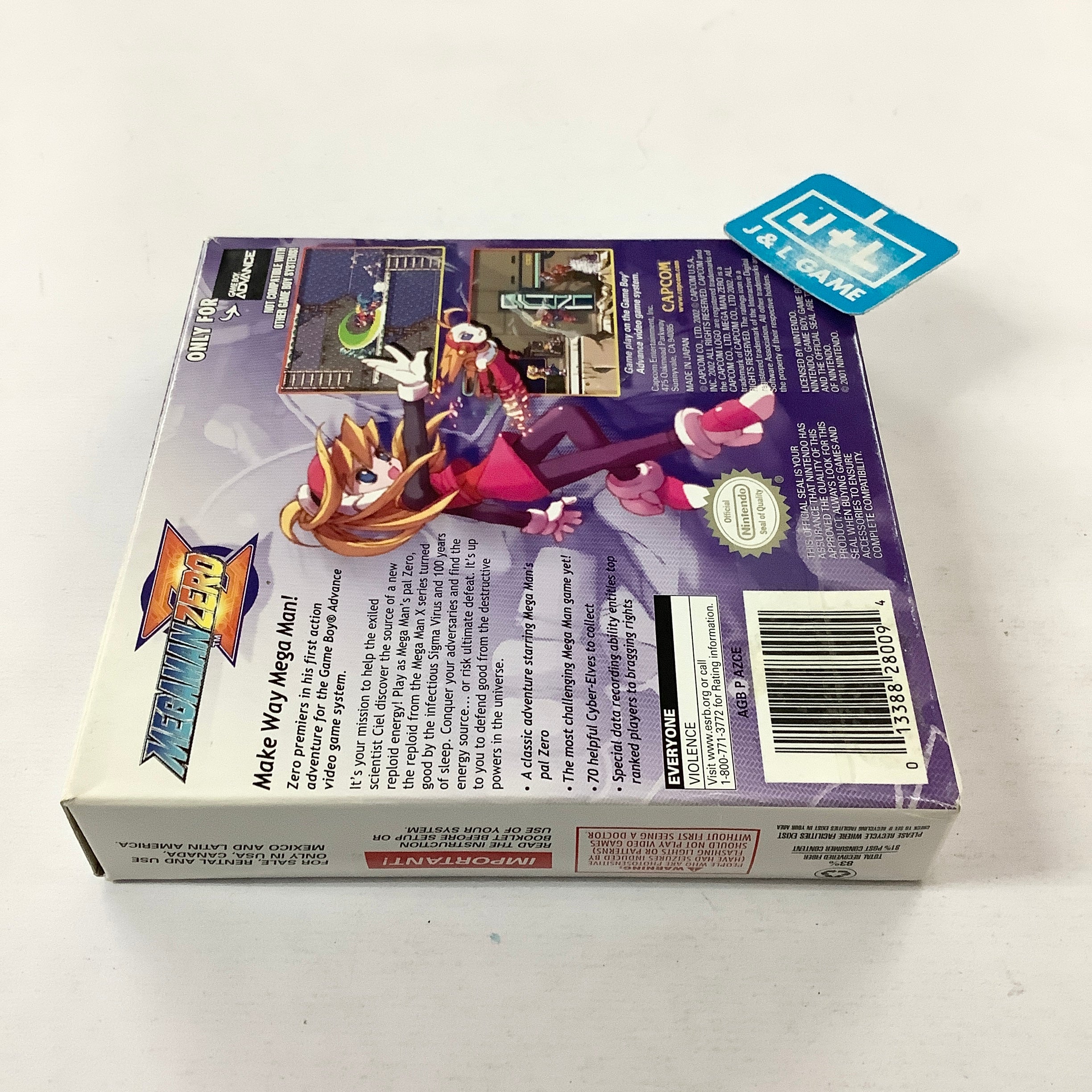 Mega Man Zero - (GBA) Game Boy Advance [Pre-Owned] Video Games Capcom   