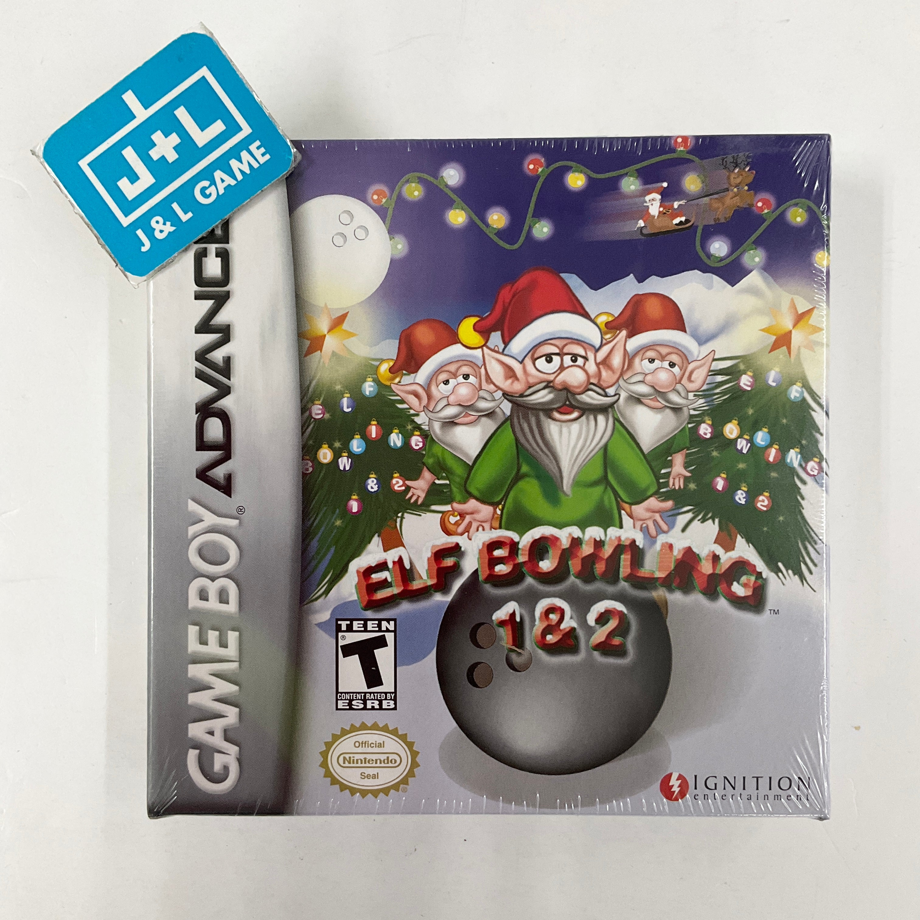 Elf Bowling 1 & 2 - (GBA) Game Boy Advance Video Games Ignition Entertainment   