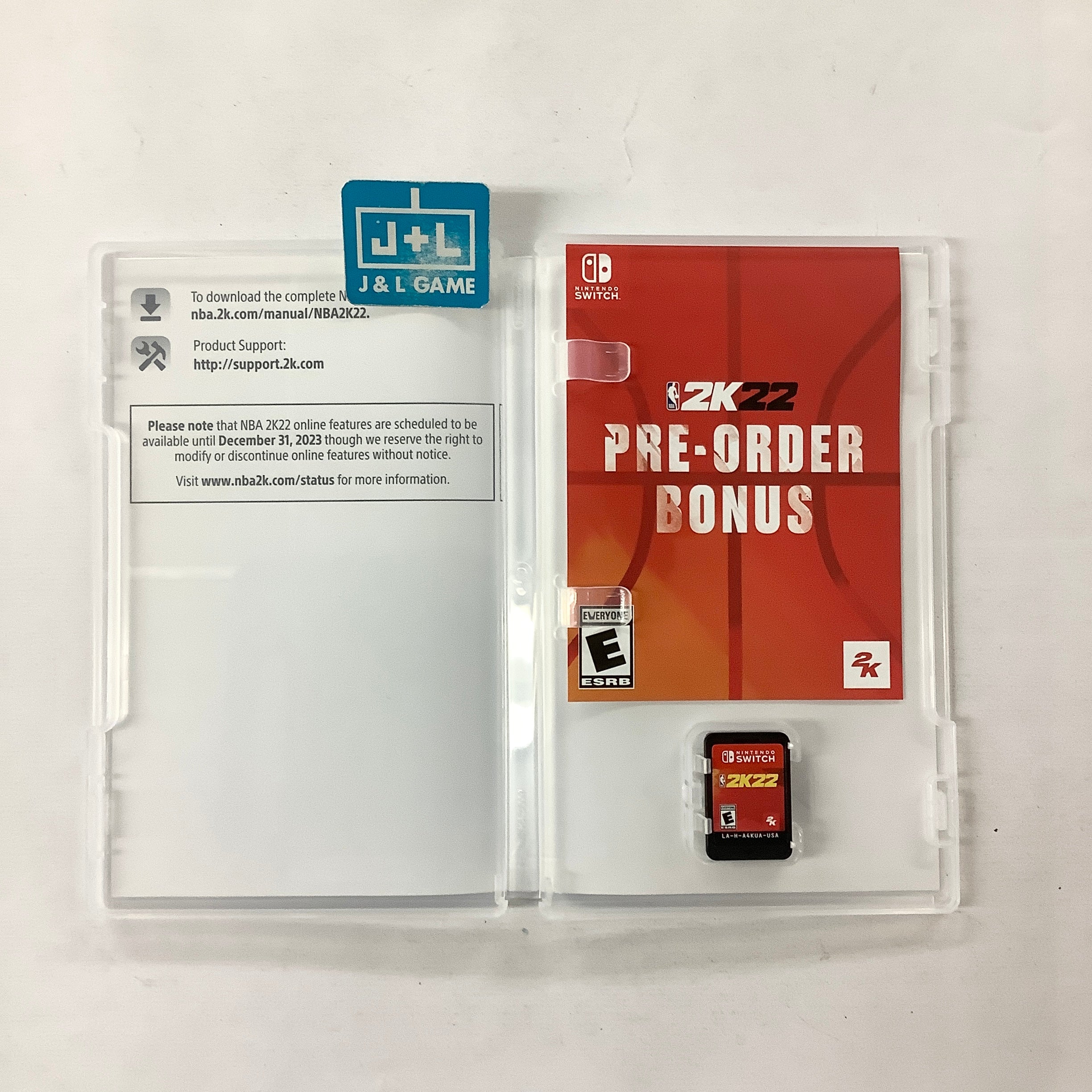 NBA 2K22 - (NSW) Nintendo Switch [UNBOXING] Video Games 2K Games   