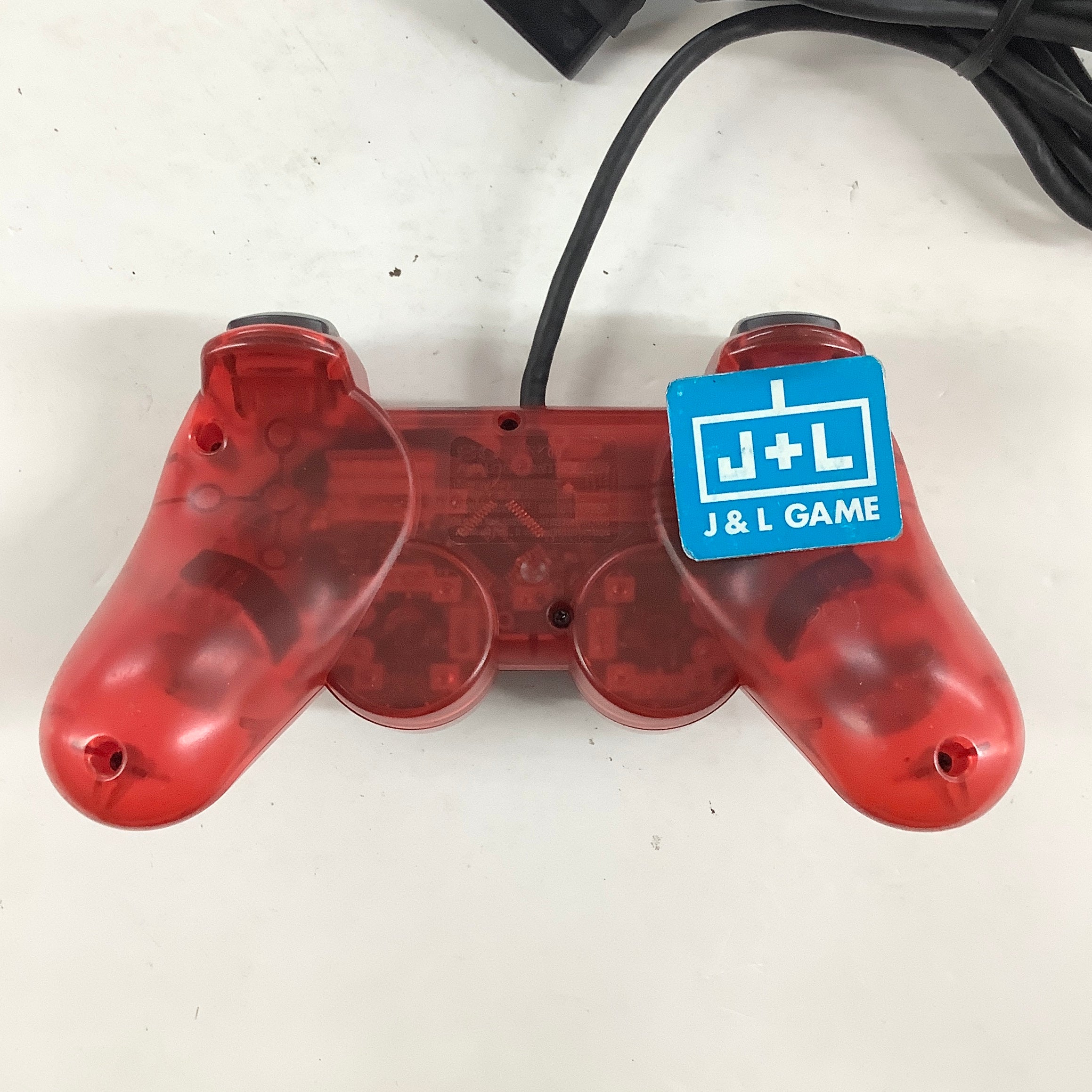 Sony DualShock 2 Controller (Clear Red) - (PS2) PlayStation 2 [Pre-Owned] Accessories Sony