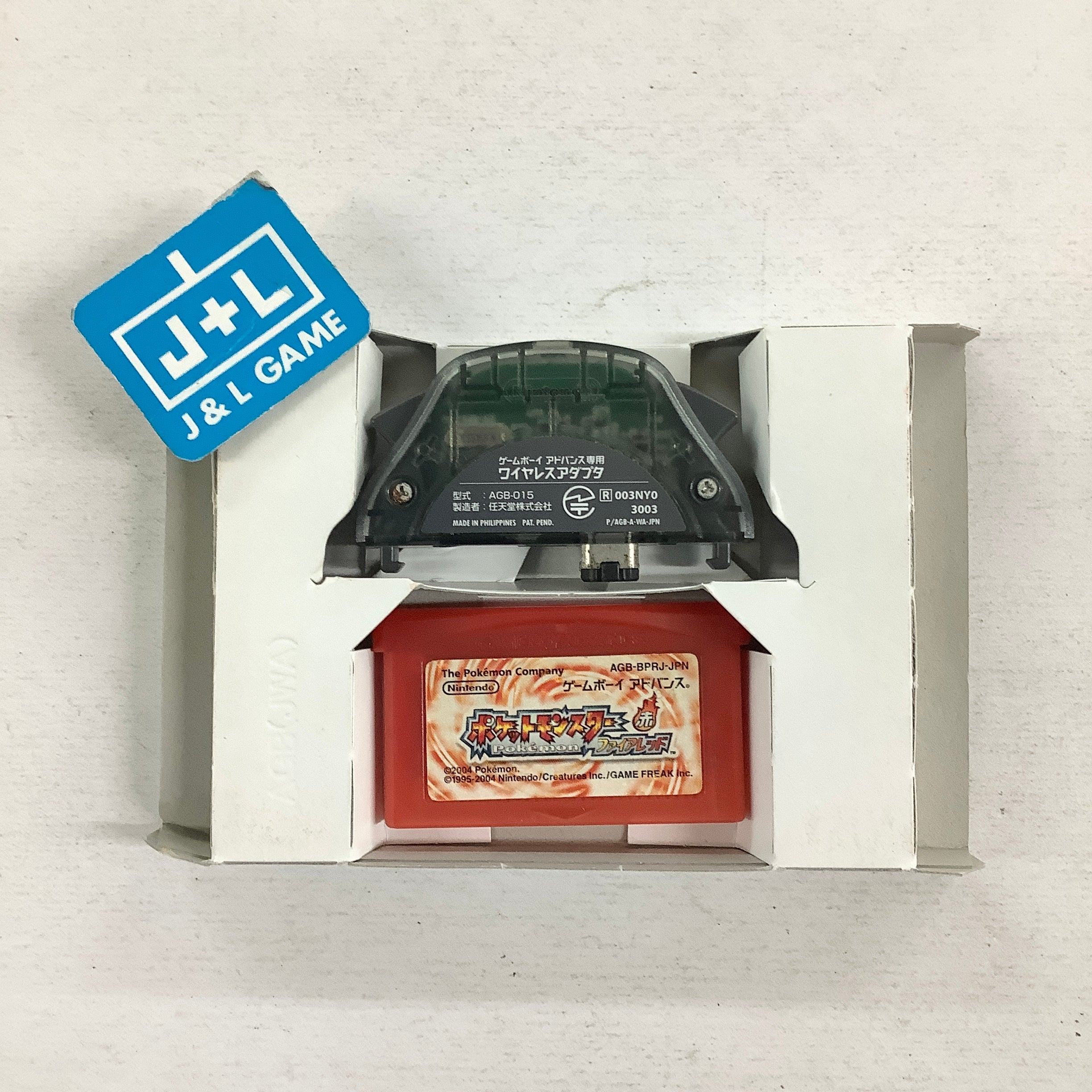 Pocket Monsters FireRed (With GBA Wireless Adapter) - (GBA) Game Boy Advance [Pre-Owned] (Japanese Import) Video Games The Pokemon Company