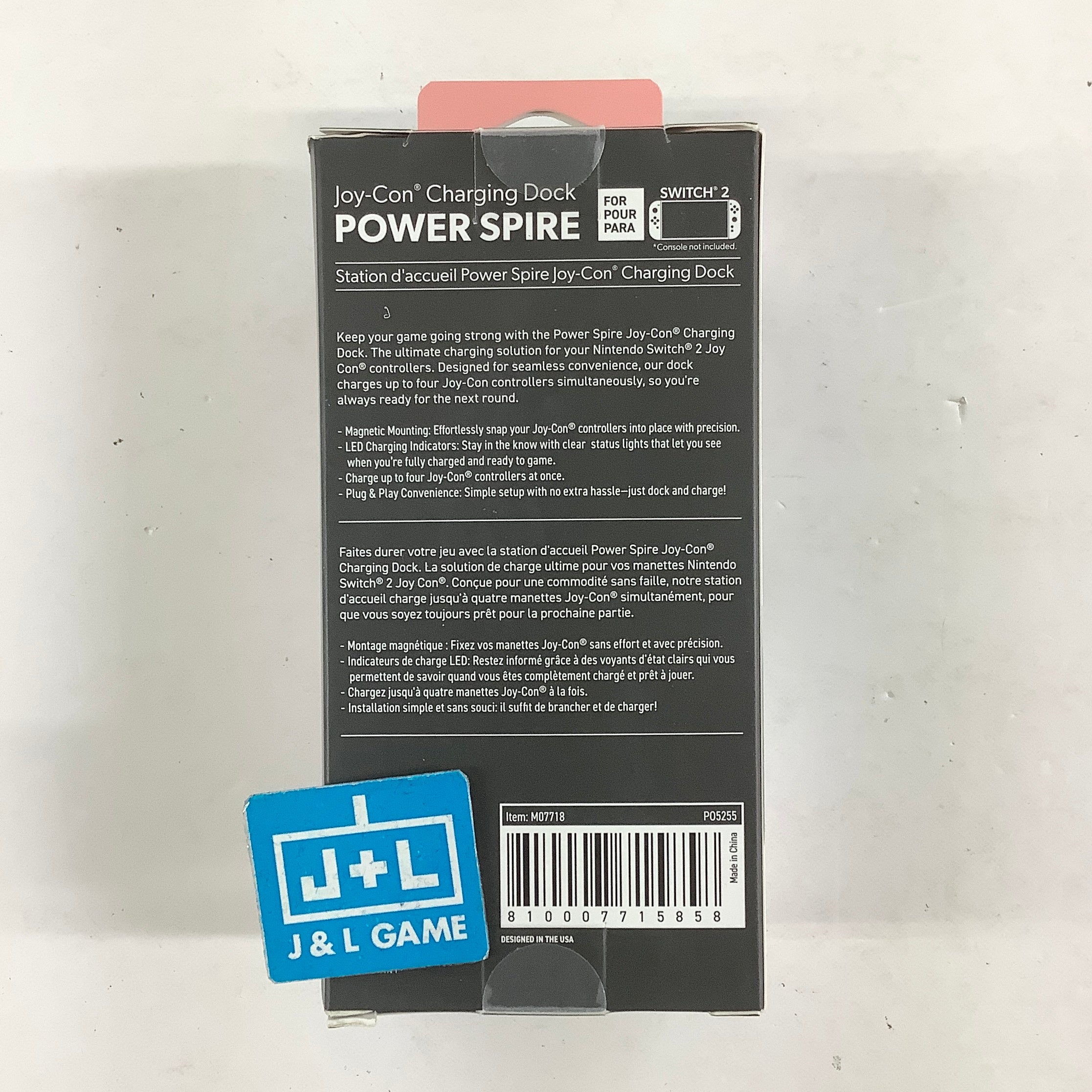 Hyperkin Power Spire Joy-Con 2 Charging Dock - (NS2) Nintendo Switch 2 ACCESSORIES Hyperkin