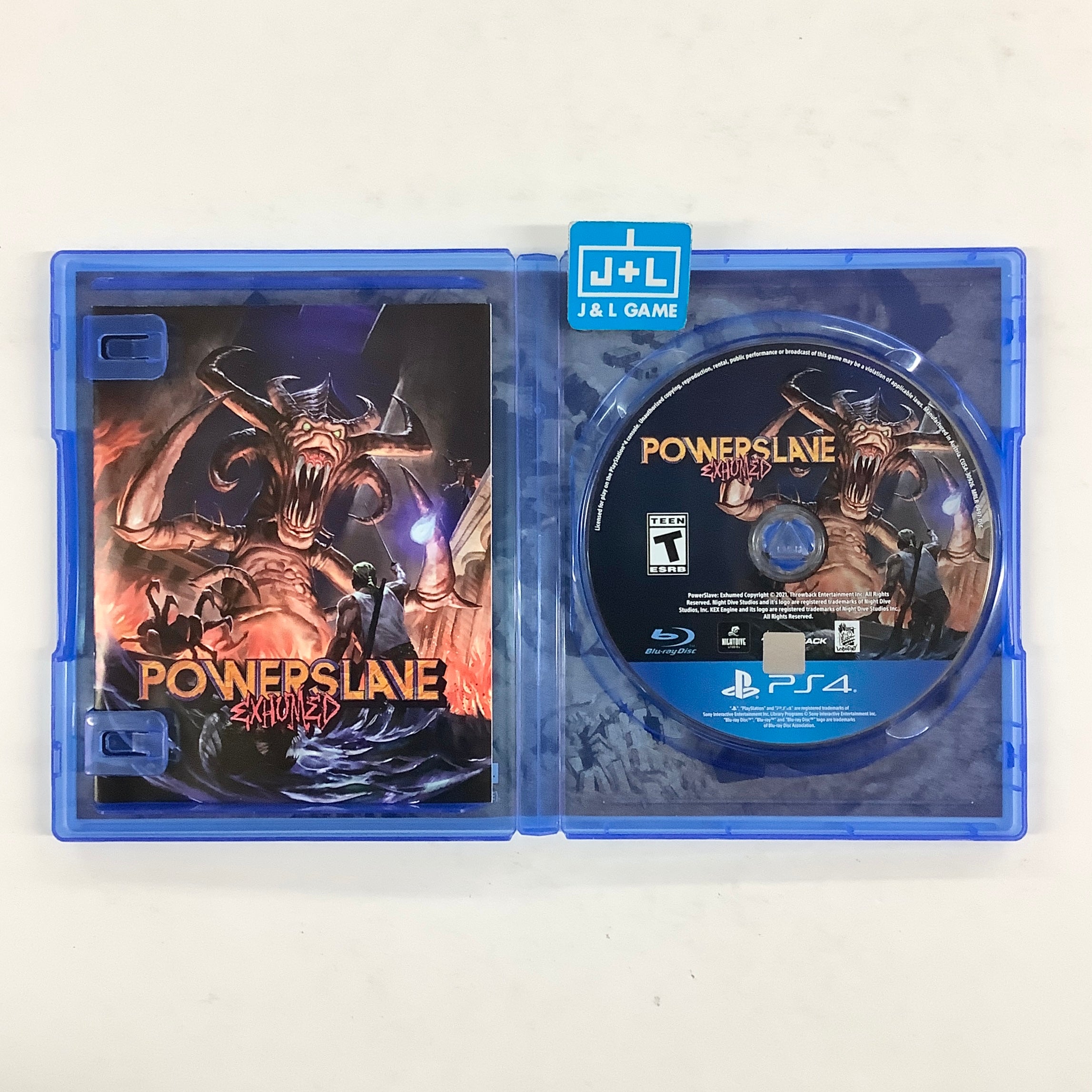 PowerSlave: Exhumed (Limited Run #497) - (PS4) PlayStation 4 [Pre-Owned] Video Games Limited Run Games