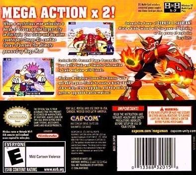 Mega Man Star Force 2: Zerker X Saurian - (NDS) Nintendo DS [Pre-Owned] Video Games Capcom   