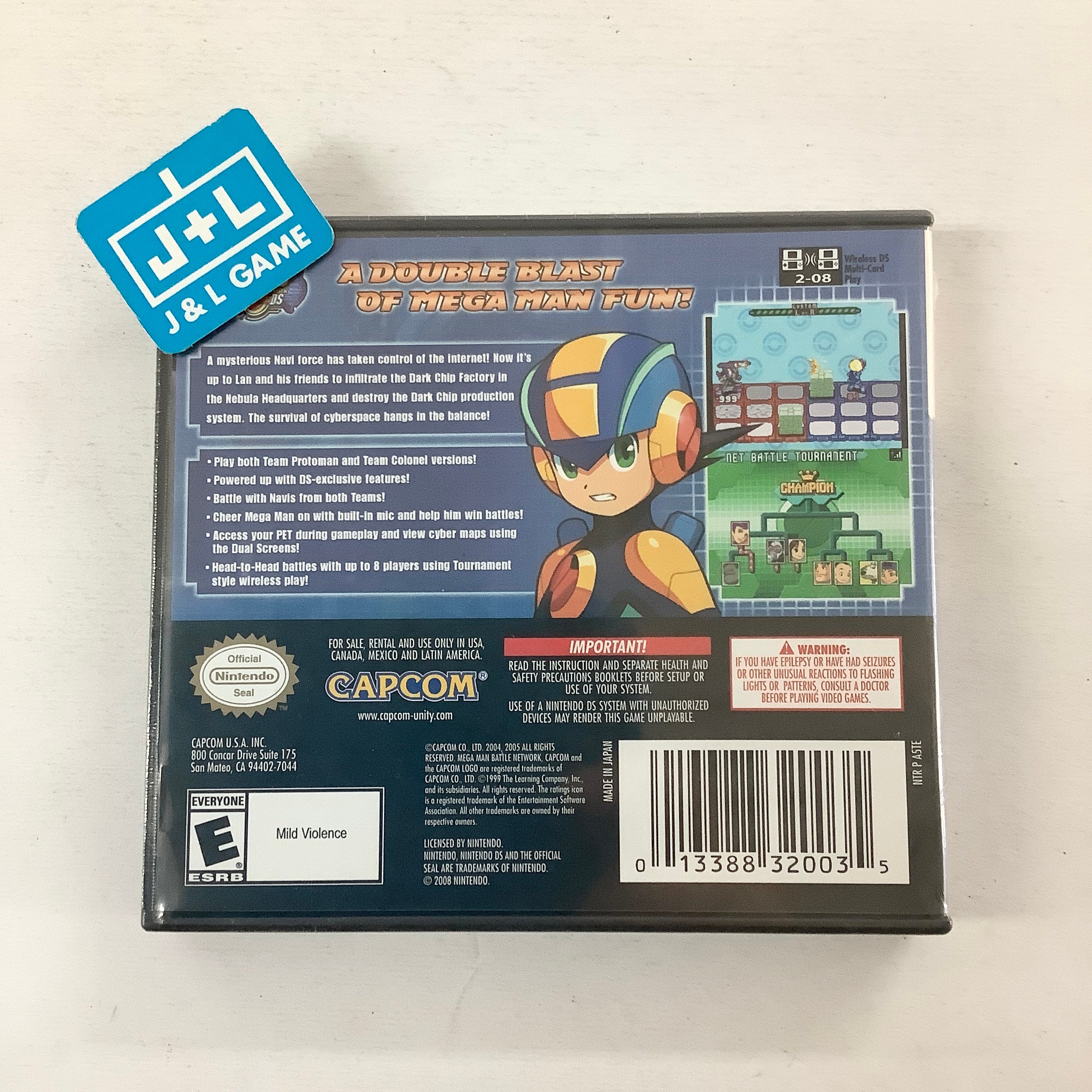 Mega Man Battle Network 5: Double Team - (NDS) Nintendo DS Video Games Capcom   