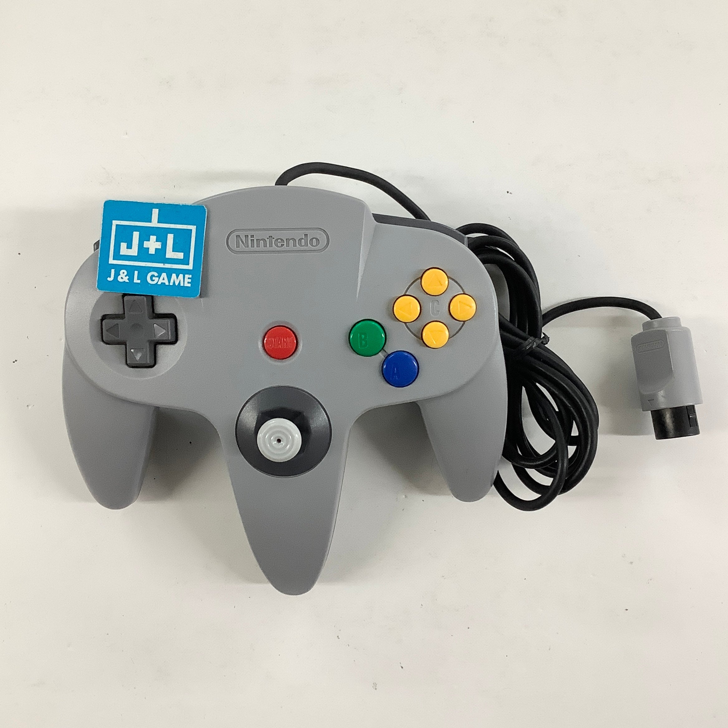 Nintendo 64 Controller (Gray) - (N64) Nintendo 64 [Pre-Owned] Accessories Nintendo