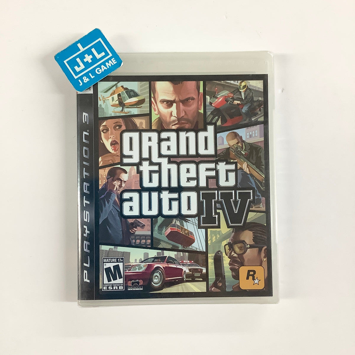 Grand Theft Auto IV - (PS3) PlayStation 3 Video Games Rockstar Games
