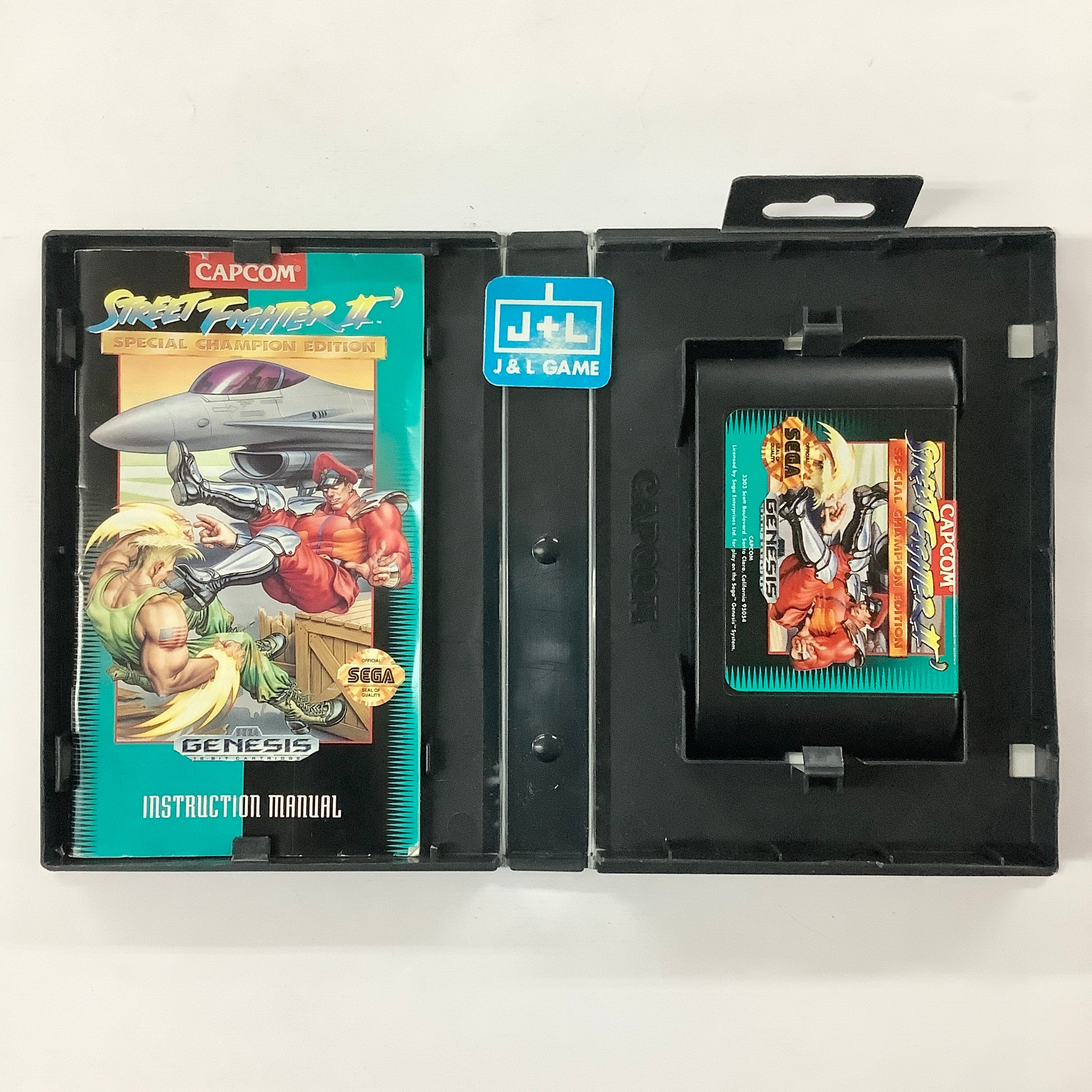 Street Fighter II: Special Champion Edition - (SG) SEGA Genesis [Pre-Owned] Video Games Capcom   