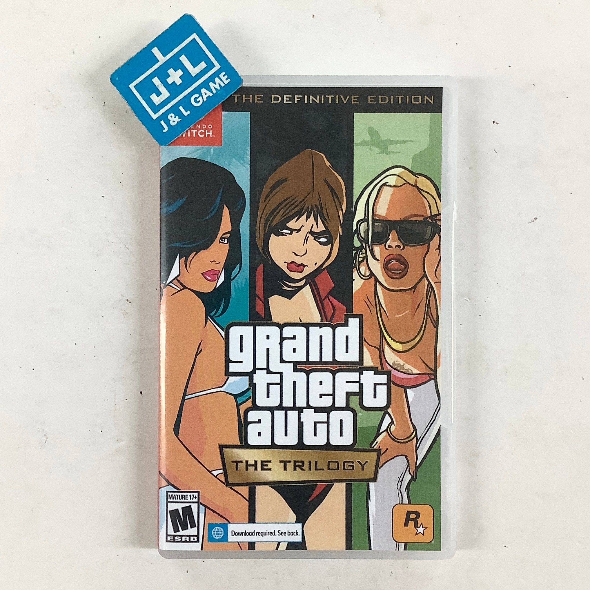 Grand Theft Auto: The Trilogy The Definitive Edition - (NSW) Nintendo Switch [Pre-Owned] Video Games Rockstar Games
