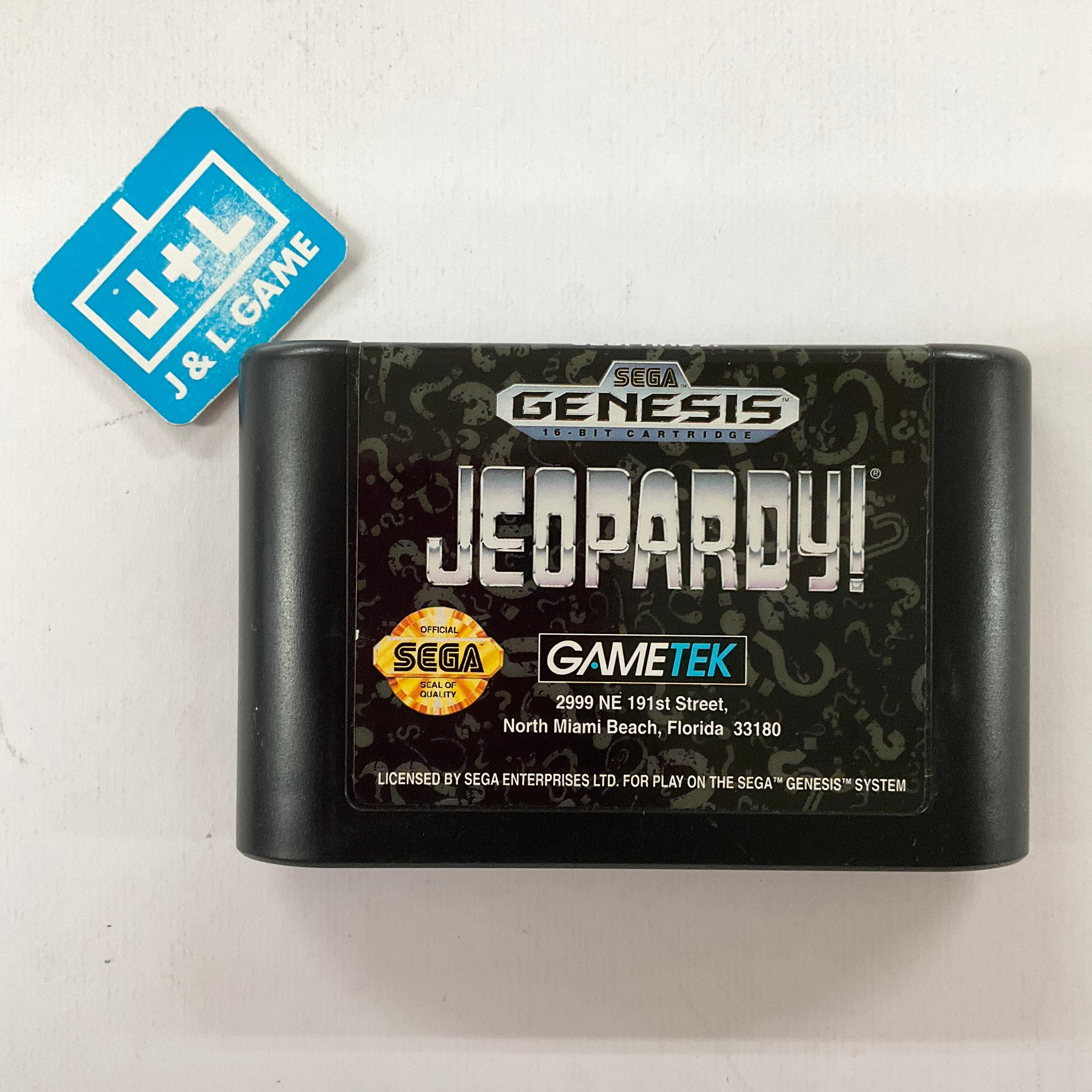 Jeopardy! - (SG) SEGA Genesis [Pre-Owned] Video Games GameTek   