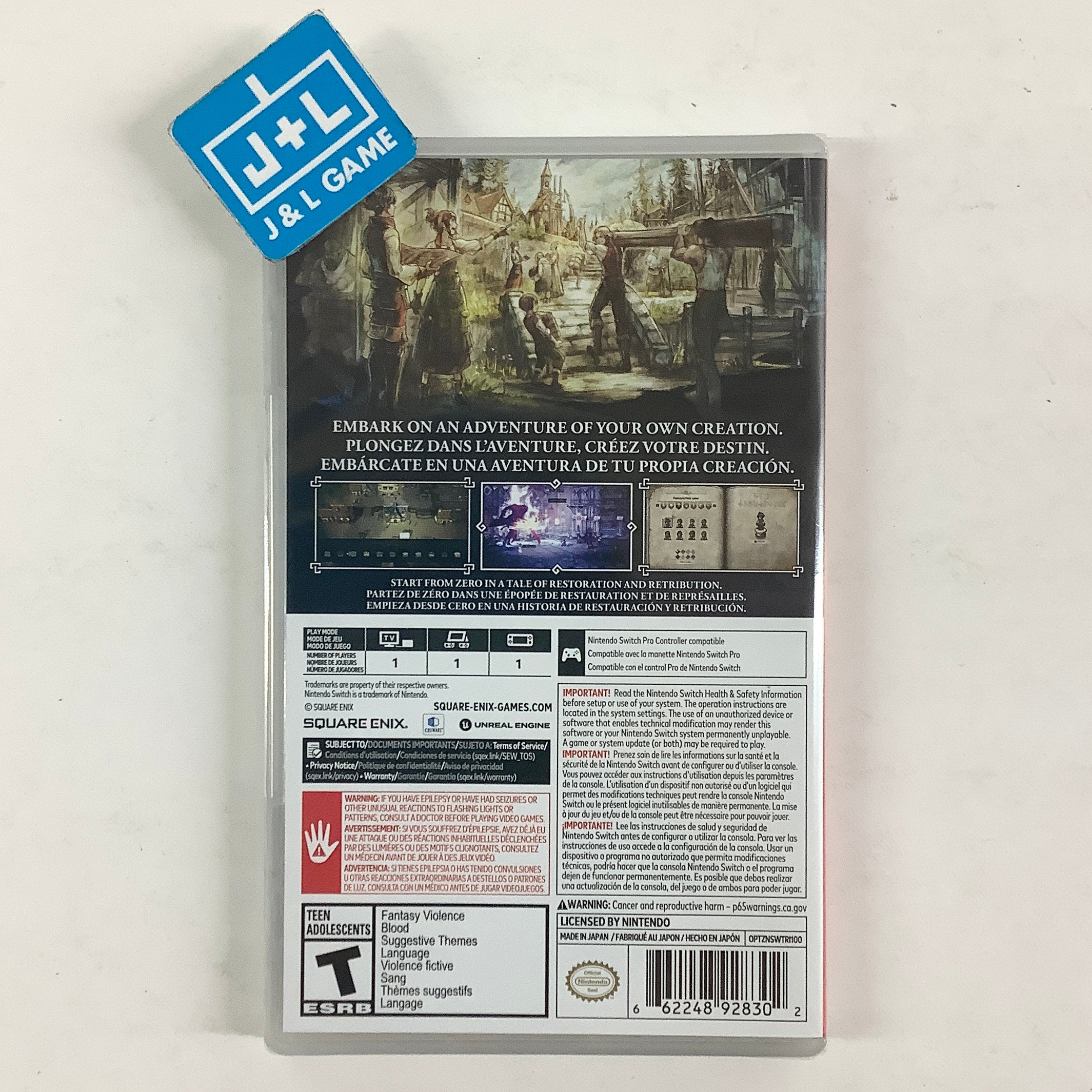 Octopath Traveler 0 - (NSW) Nintendo Switch Video Games Square Enix