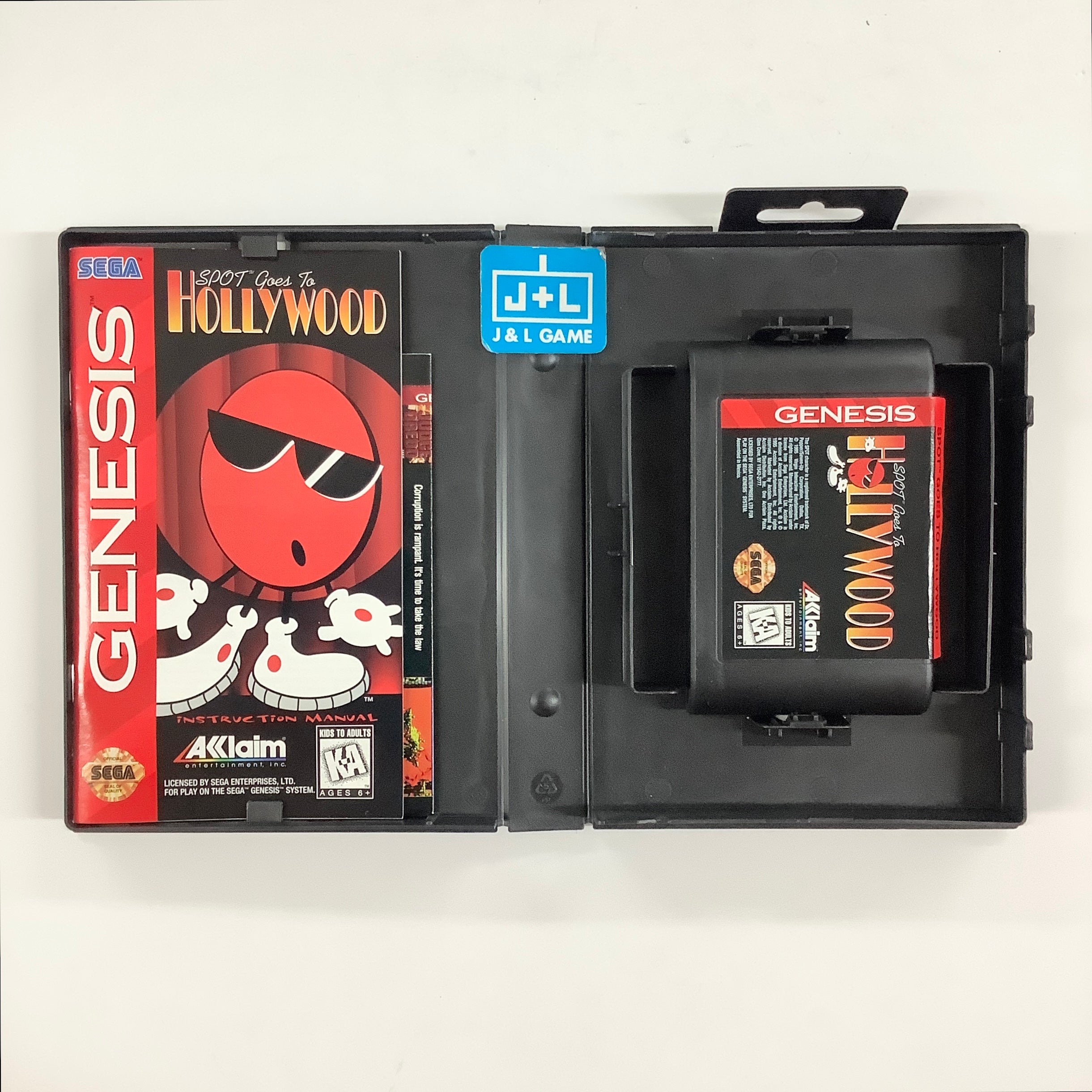 Spot Goes To Hollywood - (SG) SEGA Genesis [Pre-Owned] SEGA