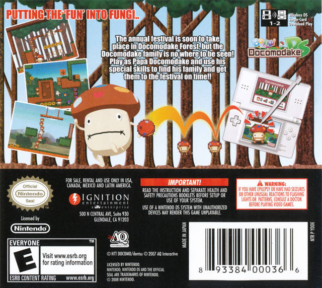 Boing! Docomodake DS - (NDS) Nintendo DS [Pre-Owned] | J&L Game