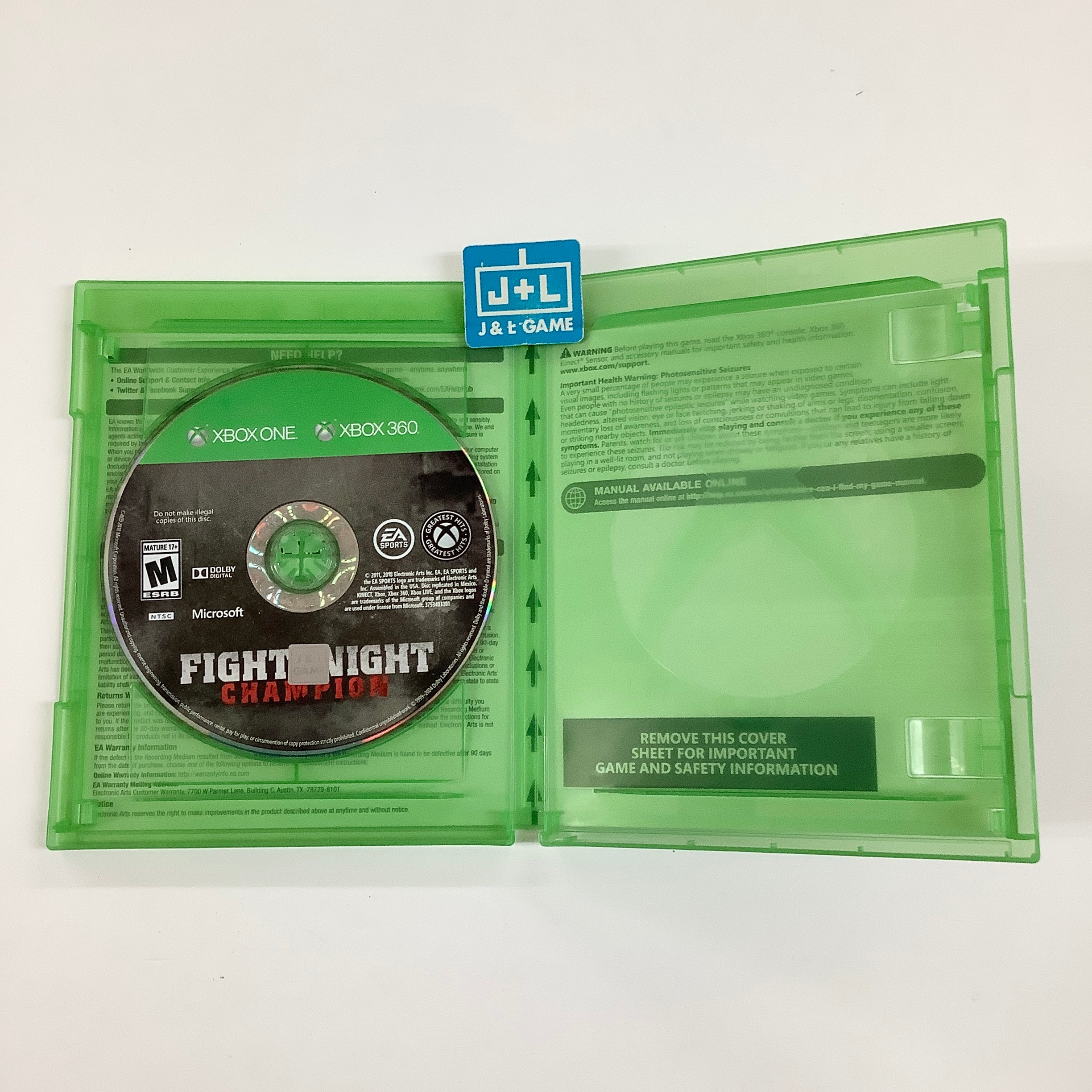 Fight Night Champion (Greatest Hits) - (XB1) Xbox One & Xbox 360 [Pre-Owned] Video Games Electronic Arts