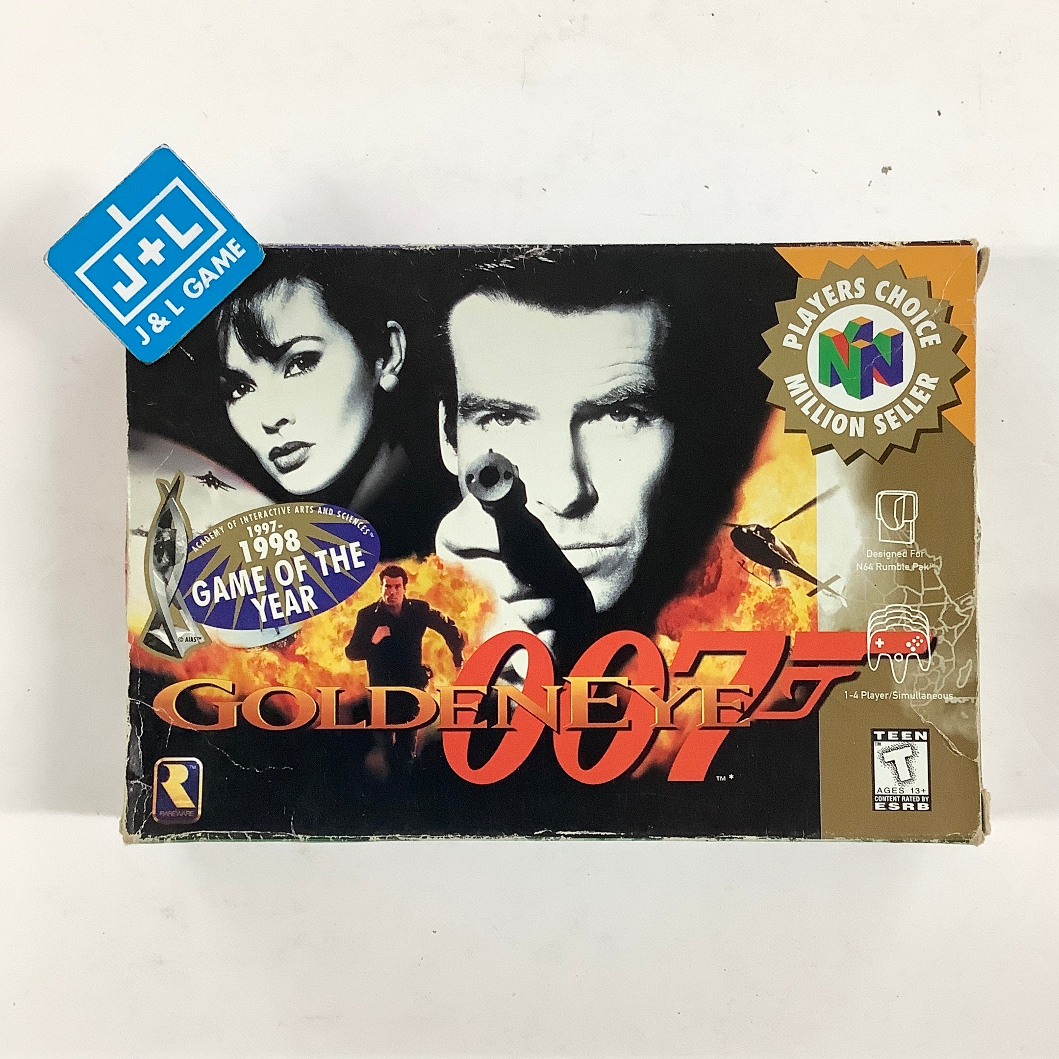 GoldenEye 007 (Player's Choice) - (N64) Nintendo 64 [Pre-Owned] Video Games Nintendo