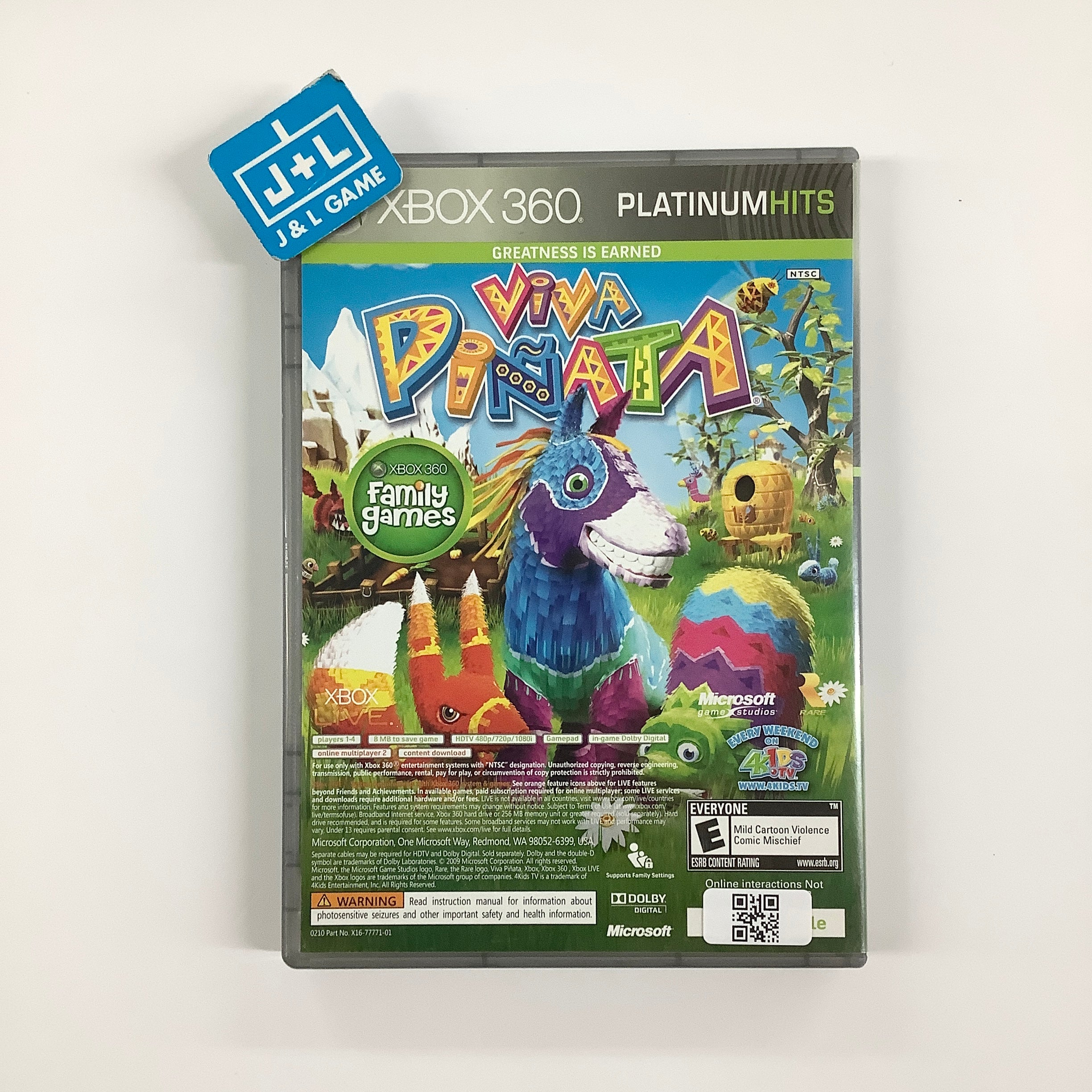 Banjo-Kazooie: Nuts & Bolts / Viva Pinata Combo Pack (Platinum Hits) - Xbox 360 [Pre-Owned] Video Games Microsoft Game Studios