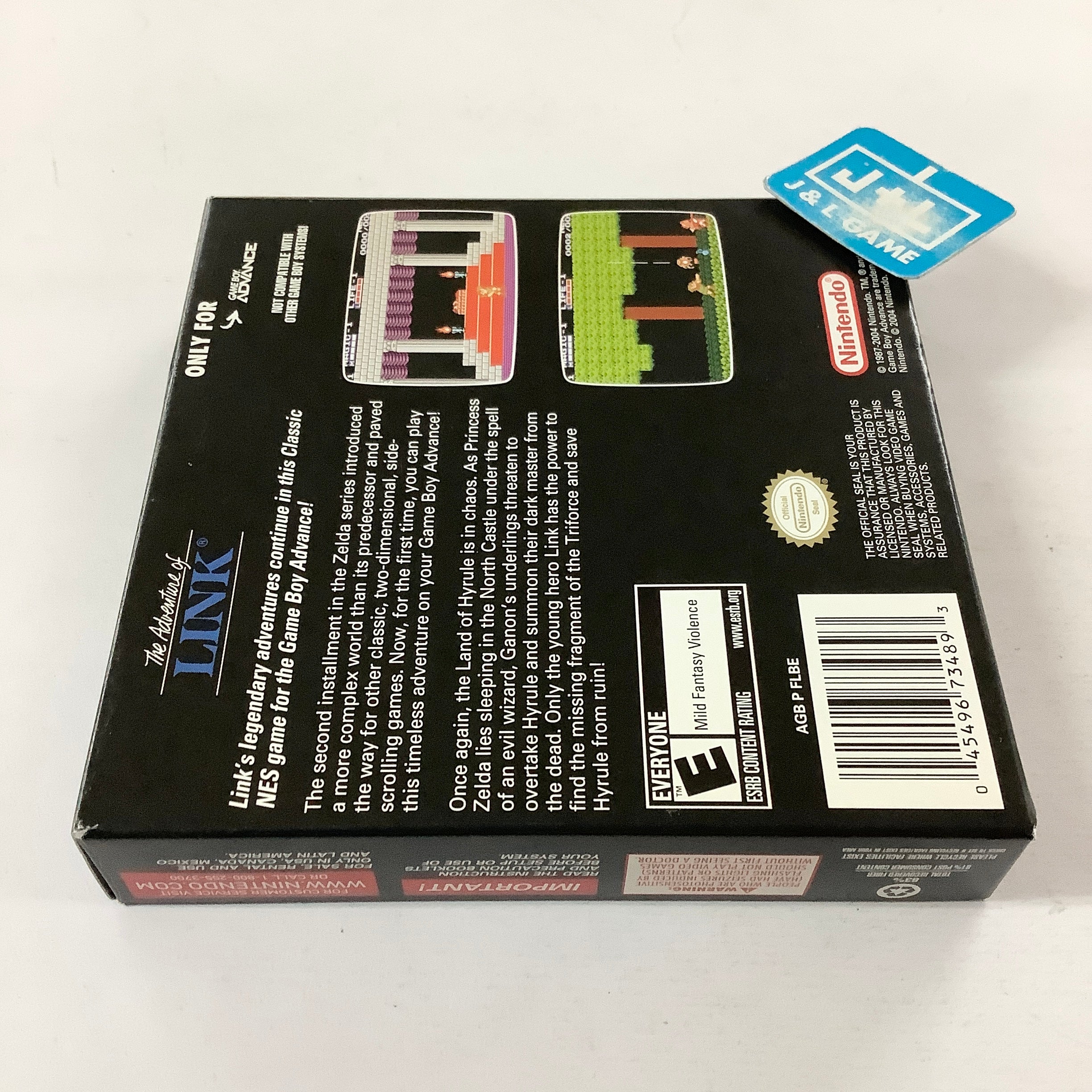 Classic NES Series: Zelda II: The Adventure of Link - (GBA) Game Boy Advance [Pre-Owned] Video Games Nintendo   