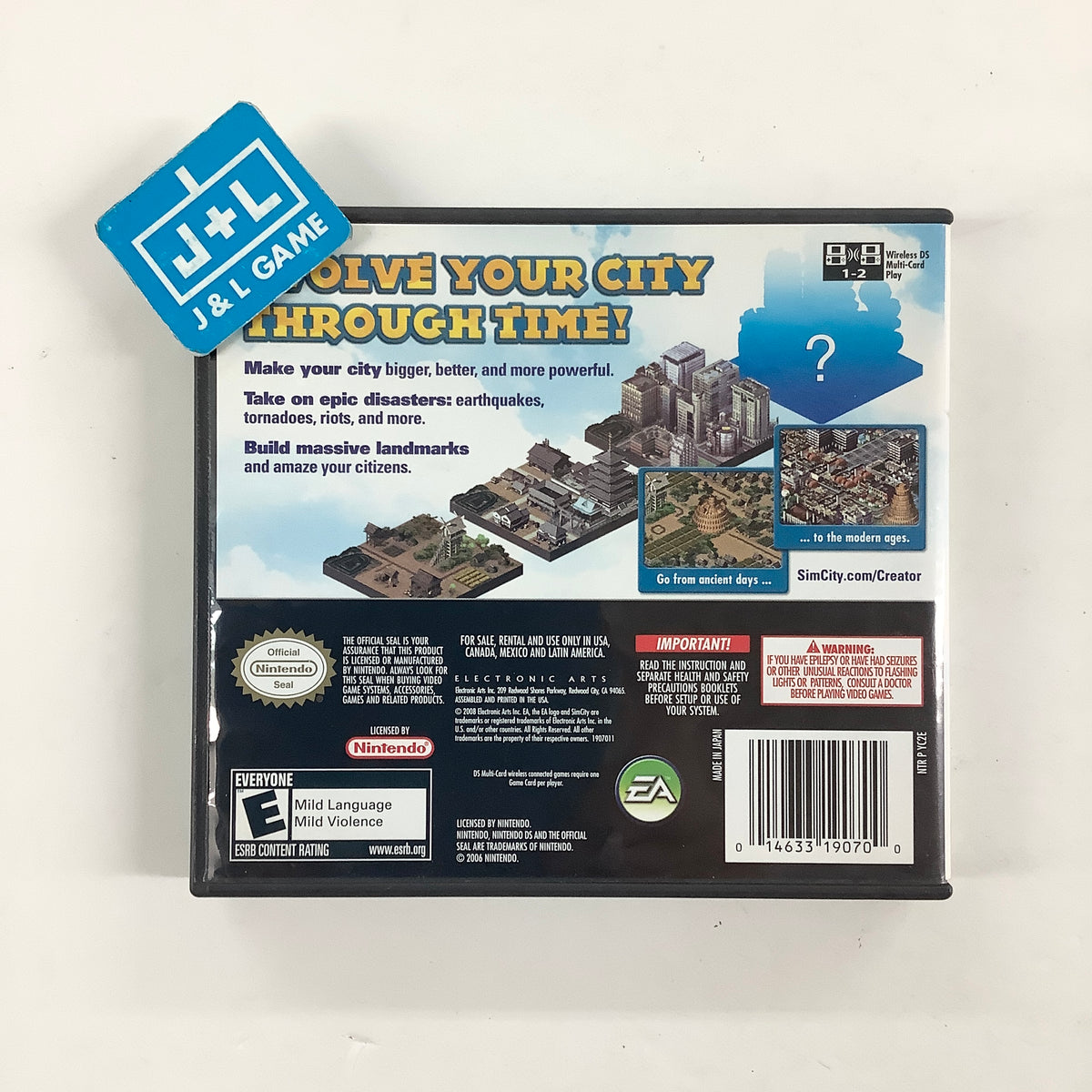 SimCity Creator - (NDS) Nintendo DS [Pre-Owned] Video Games Electronic Arts