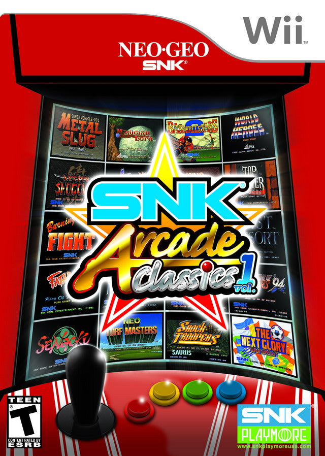 SNK Arcade Classics Volume 1 - Nintendo Wii [Pre-Owned] | J&L Game