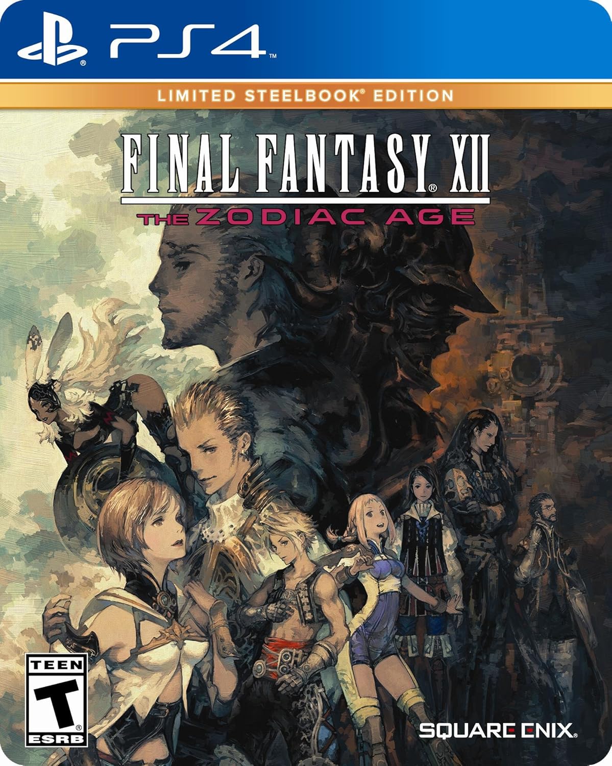 Final Fantasy XII: The Zodiac Age (Limited Steelbook Edition) - (PS4) PlayStation 4 [Pre-Owned] Video Games Square Enix