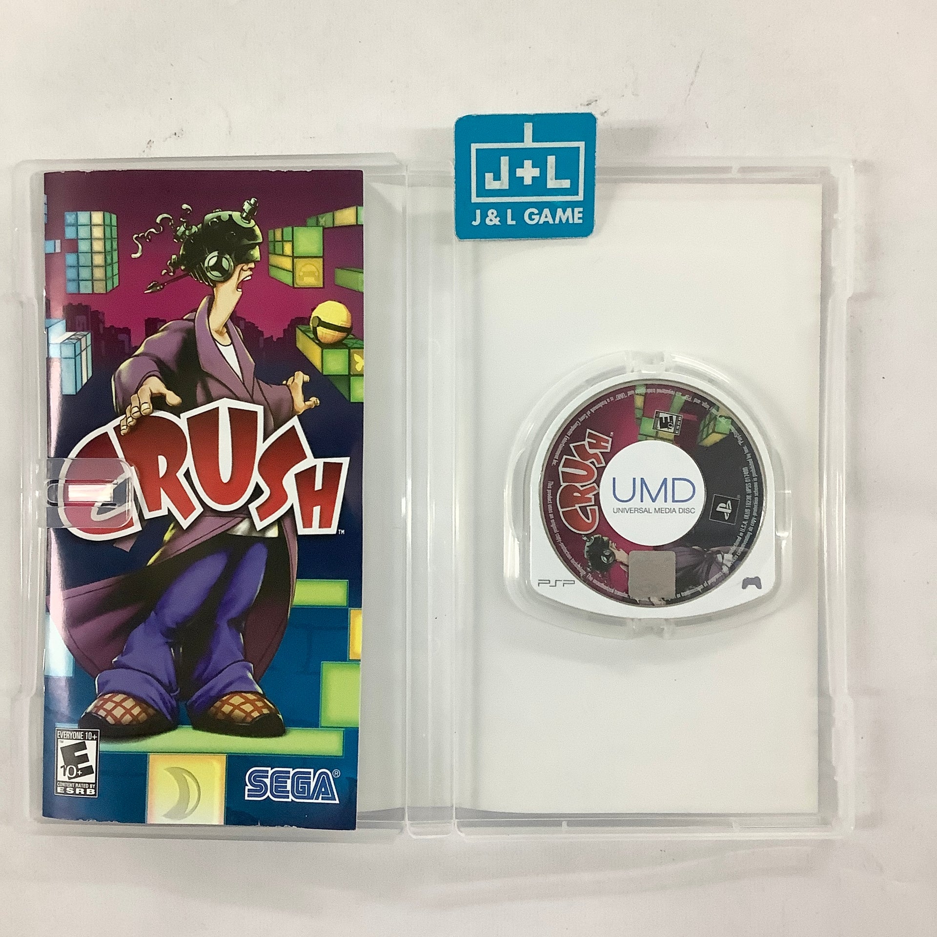 Crush - PSP - Jeu Occasion Pas Cher Crush - PSP - Jeu Occasion Pas Cher