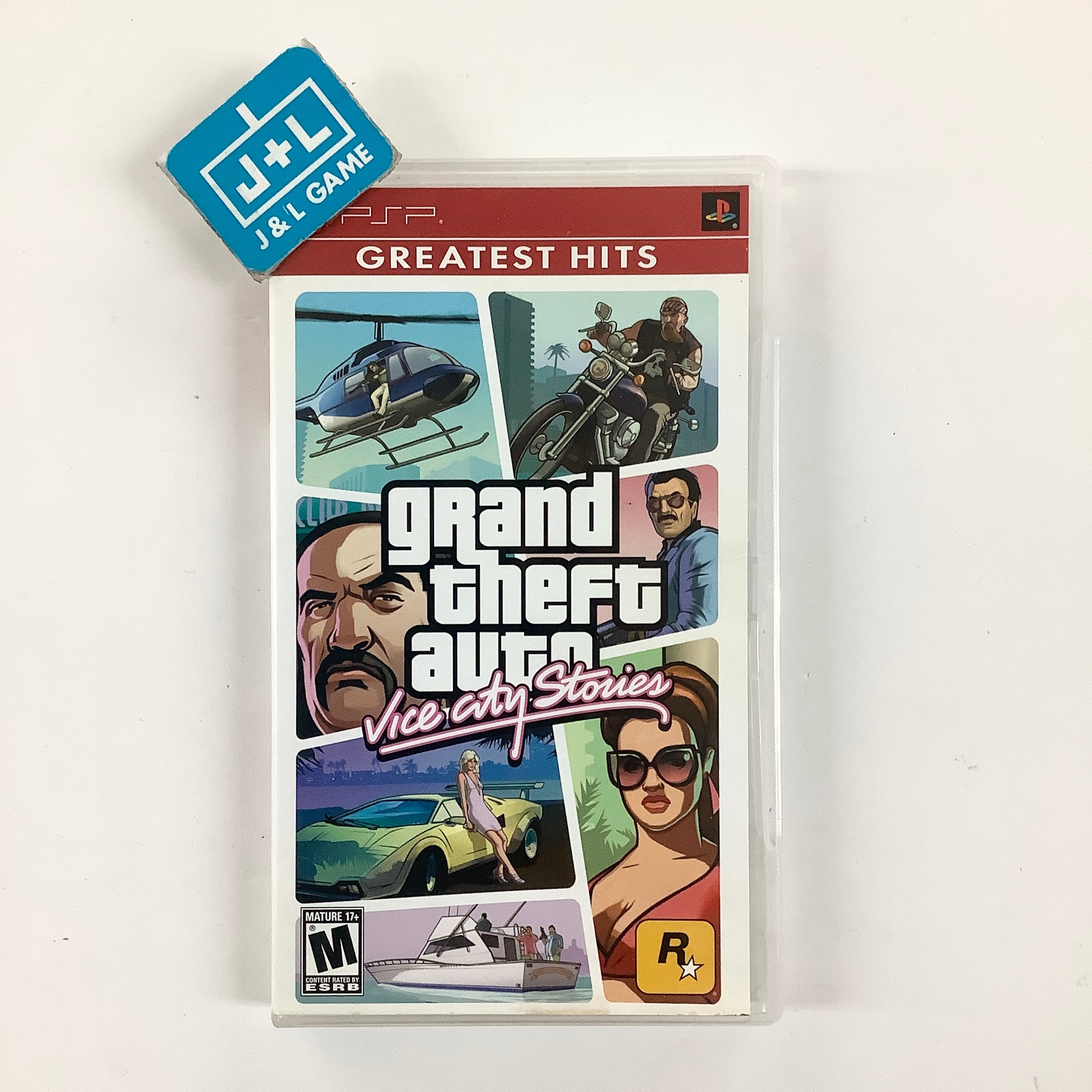 Grand Theft Auto: Vice City Stories (Greatest Hits) - SONY PSP [Pre-Owned] Video Games Rockstar Games