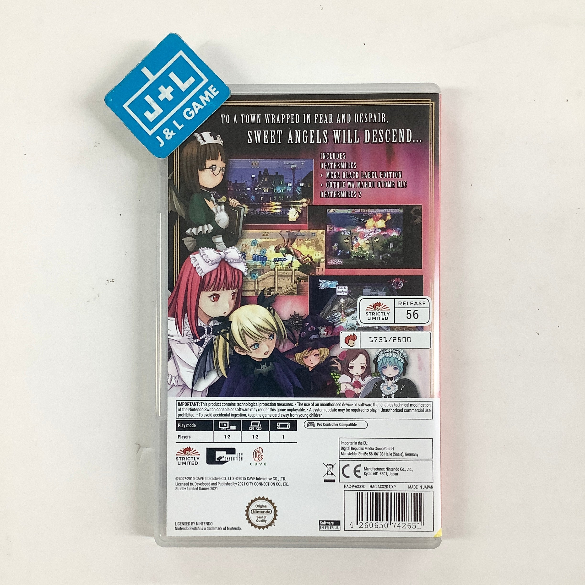 Deathsmiles I & II (Strictly Limited #56) - (NSW) Nintendo Switch [Pre-Owned] (European Import) Video Games Crescent Marketing and Distribution
