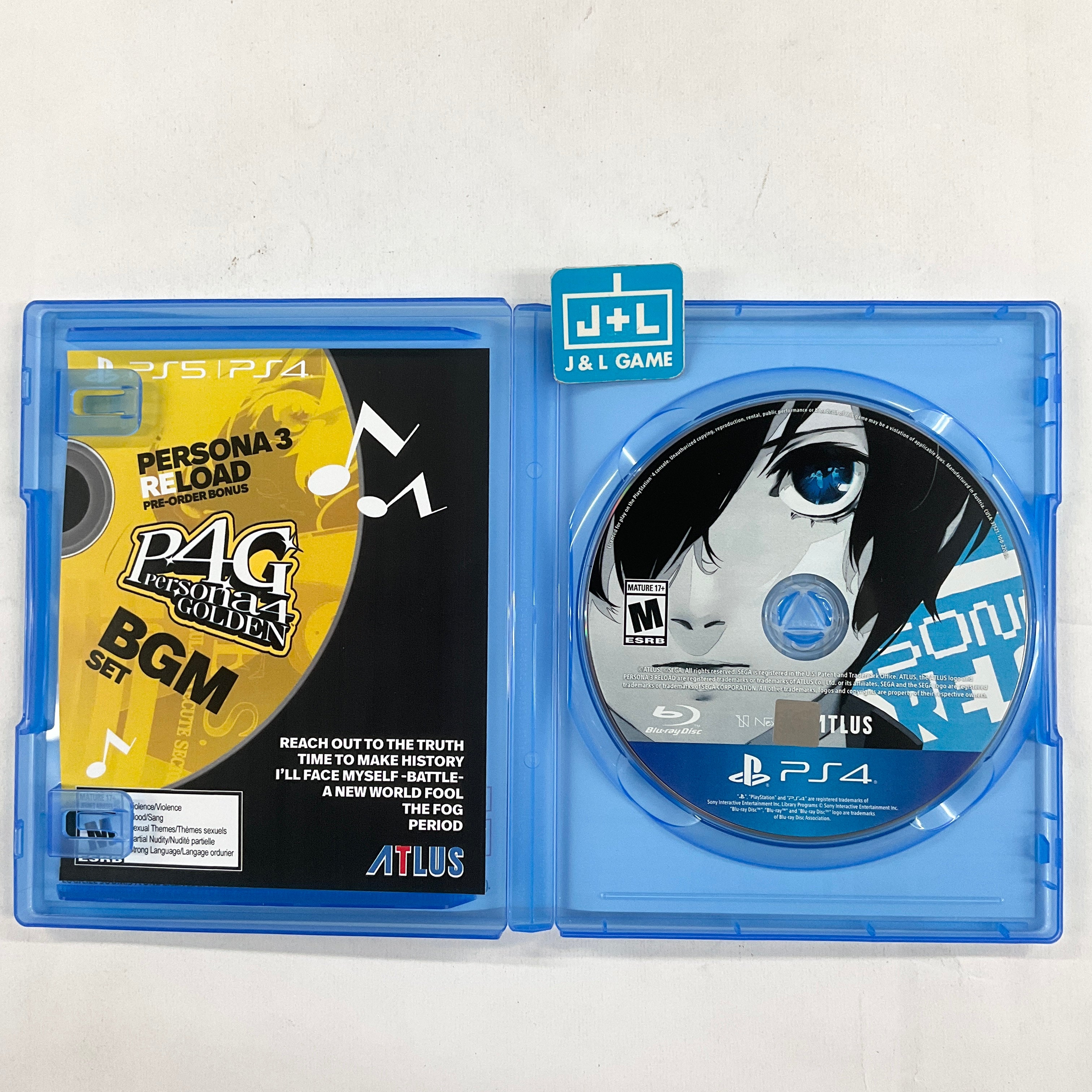 Persona 3 Reload - (PS4) PlayStation 4 [Pre-Owned] Video Games Sega